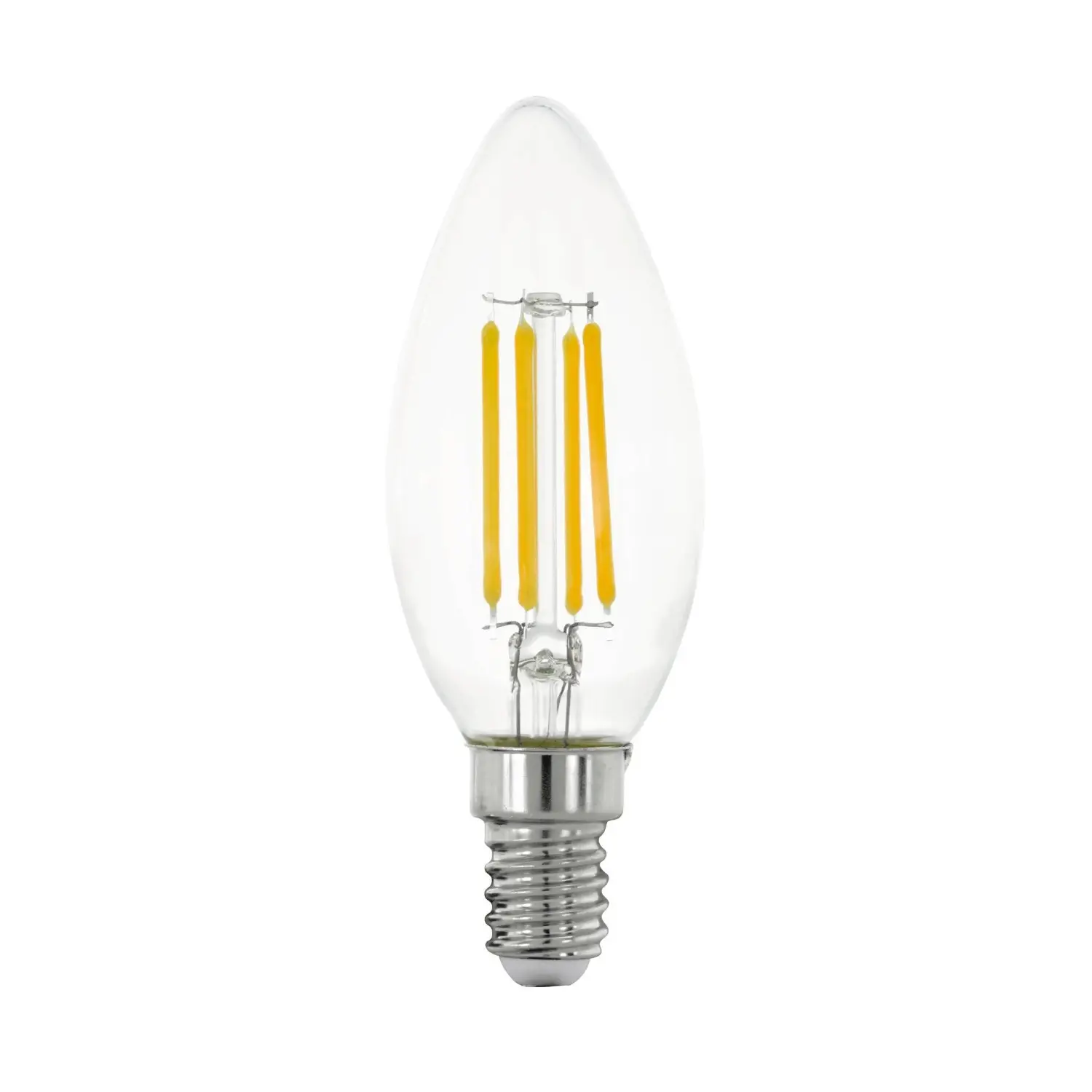 EGLO LED žárovka E14 C35 7W 806lm 2700K, čirá