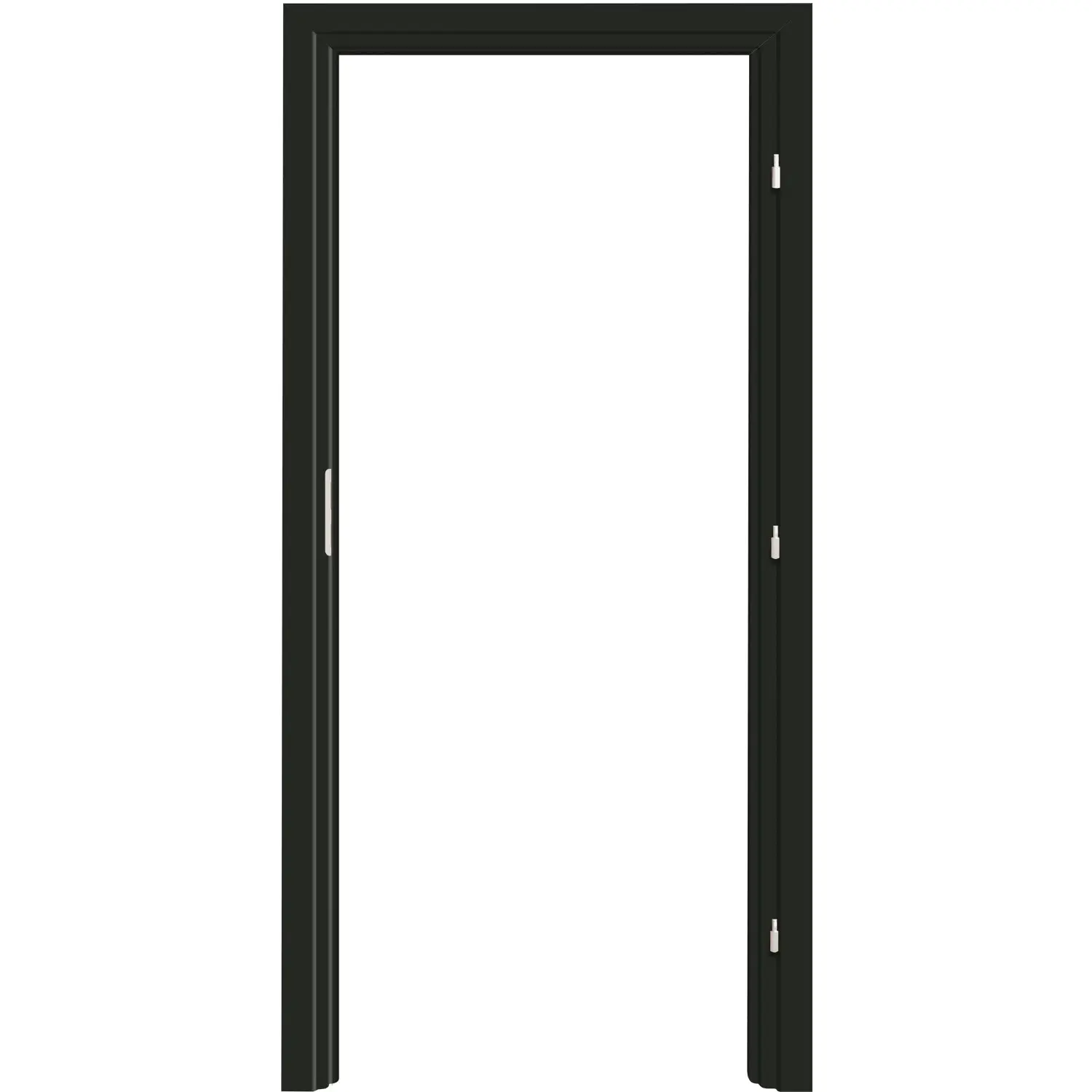Voster Obložková falcová zárubeň STANDARD fólie Platinum čer.mat 100-120 mm 80 L