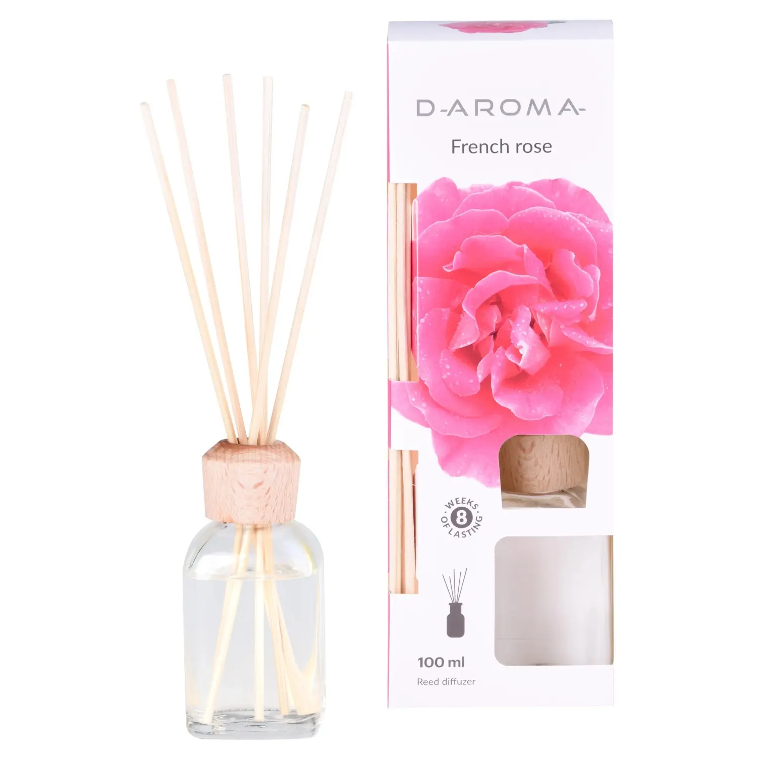 Diffuser D-Aroma Růže 100ml