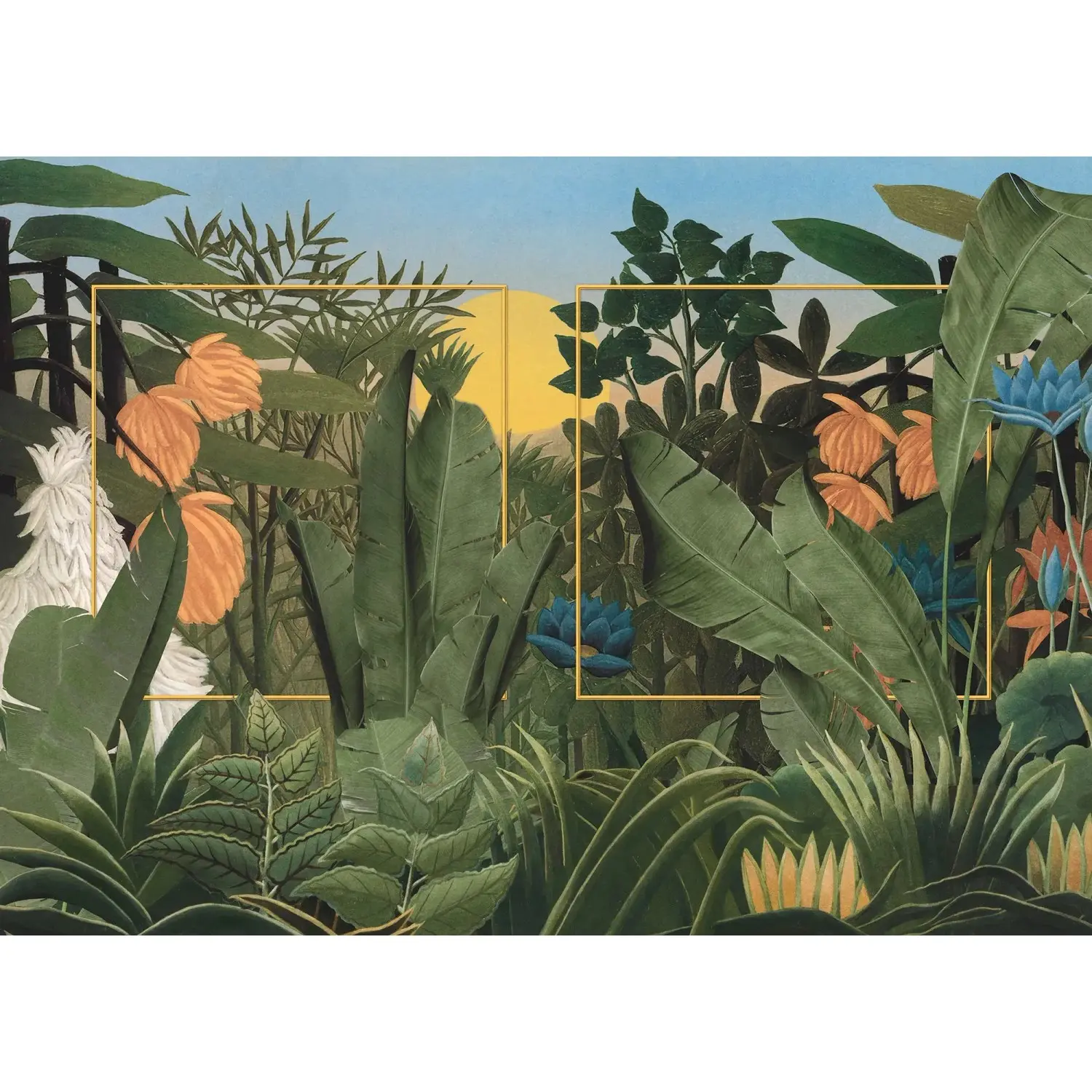 Komar Vliesová fototapeta Rousseau Remix 350 x 250 cm