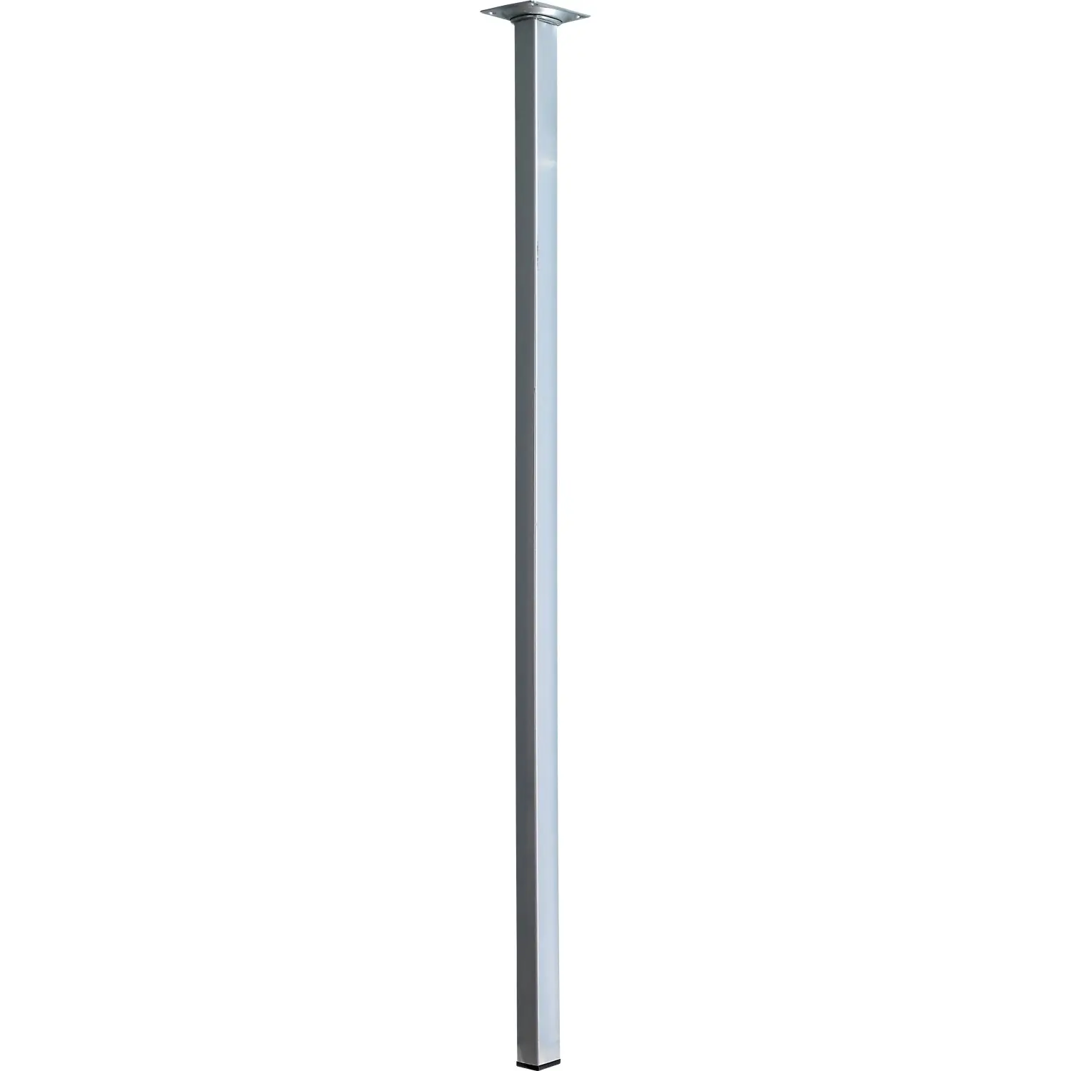 Hettich Nábytková noha hranatá, hliníková, 25 x 25 x 800 mm