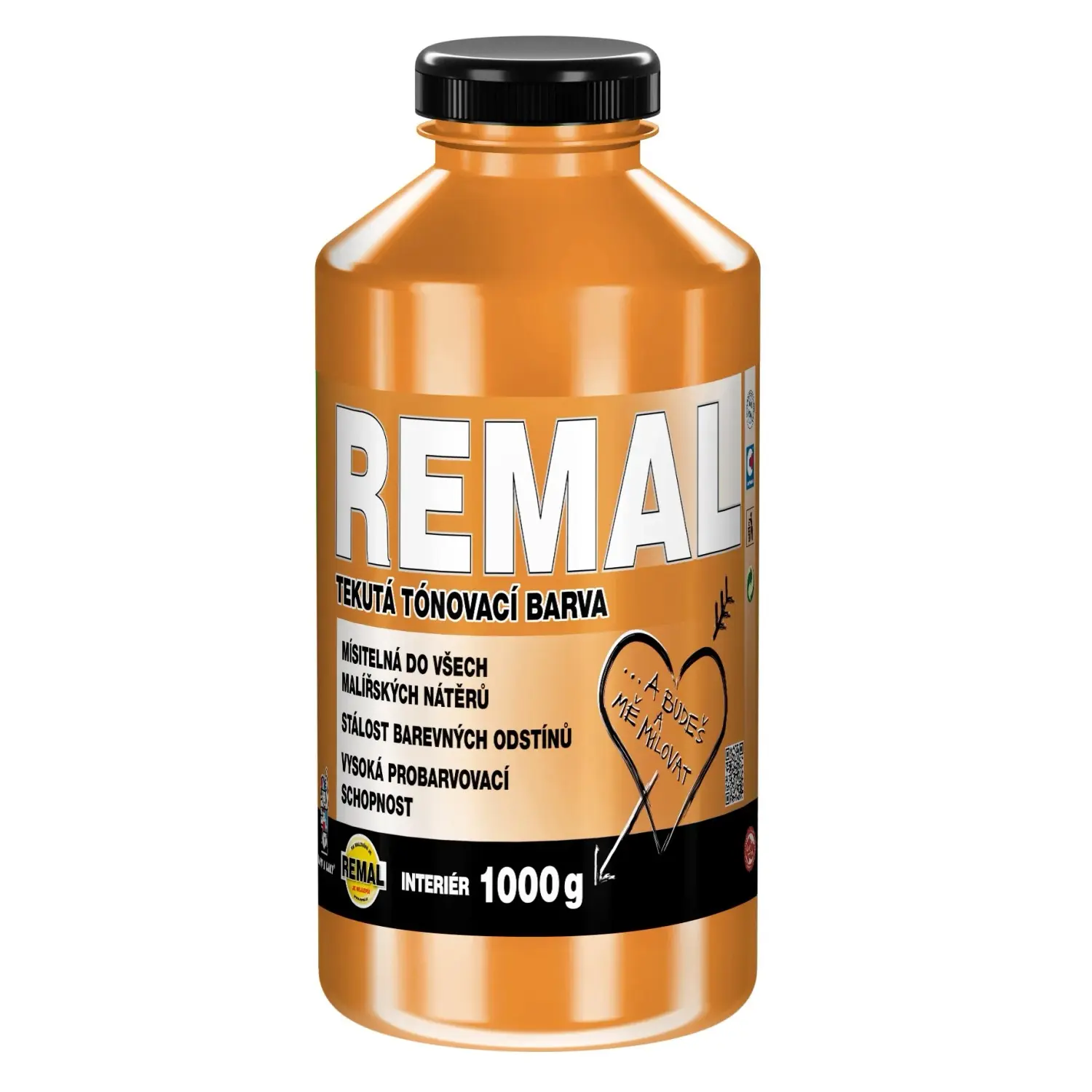 REMAL Tekutá tónovací barva 0620 meruňková 1 kg