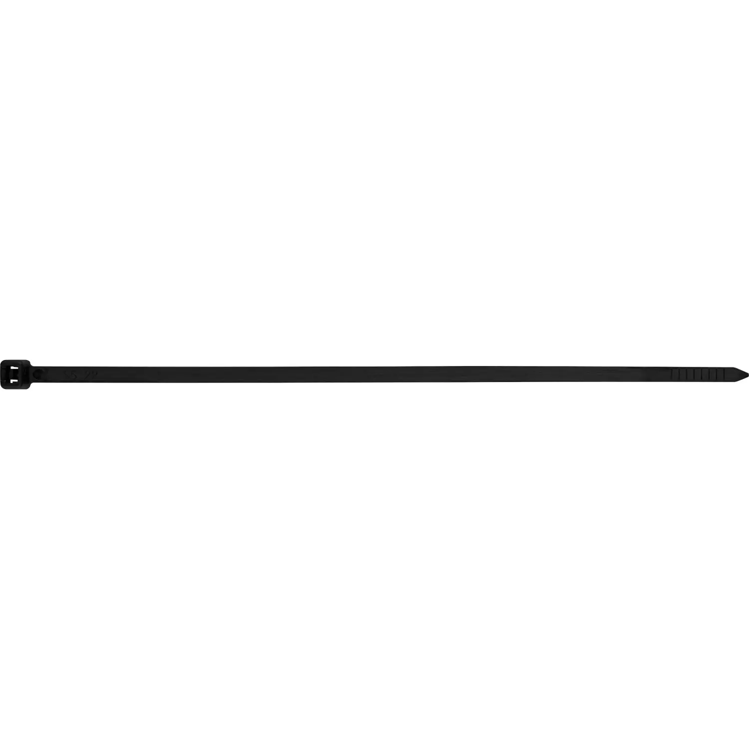 LUX-TOOLS Stahovací pásky 200 x 4,6 mm černá, 25 ks