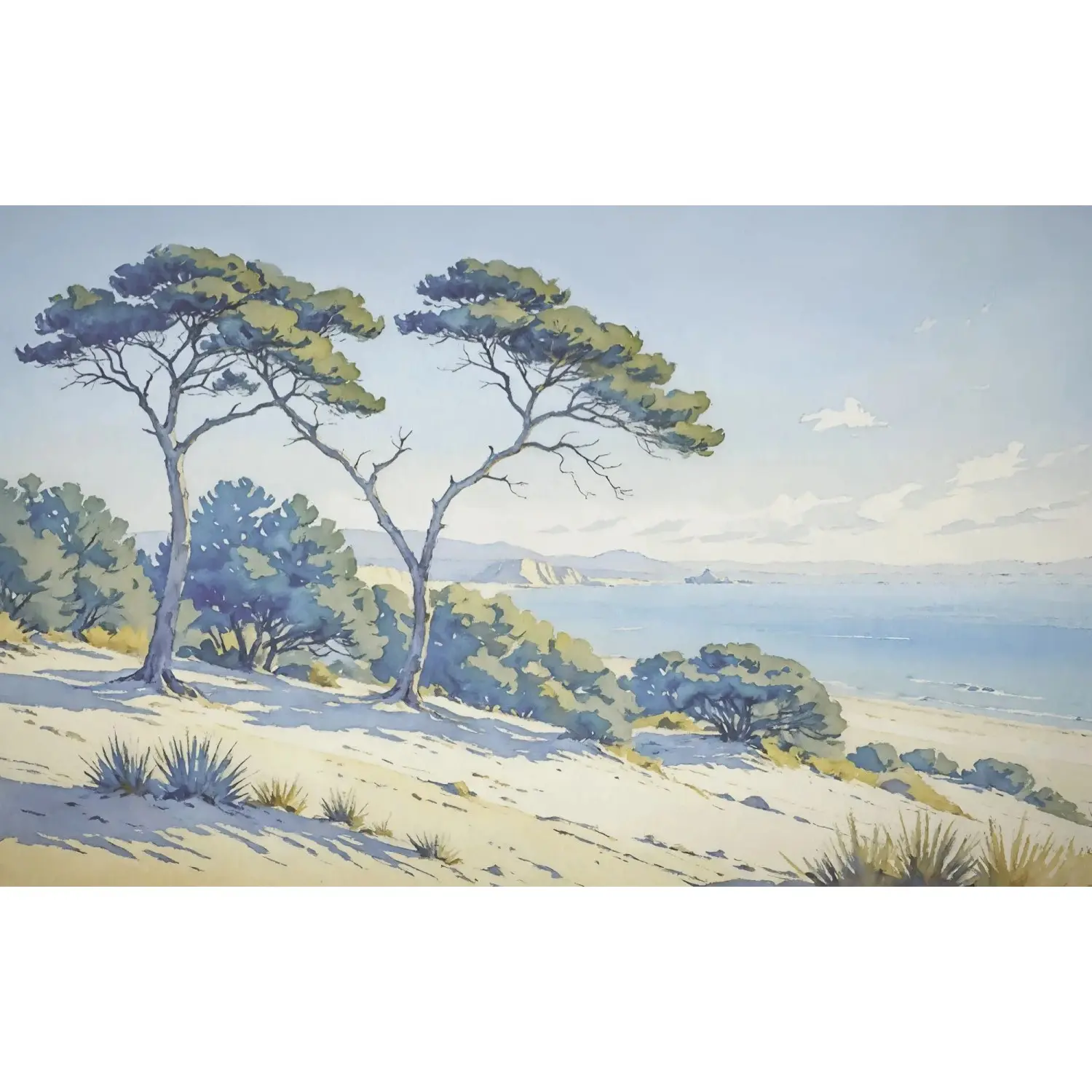 Komar Vliesová fototapeta Sandy Coast 250 x 400 cm