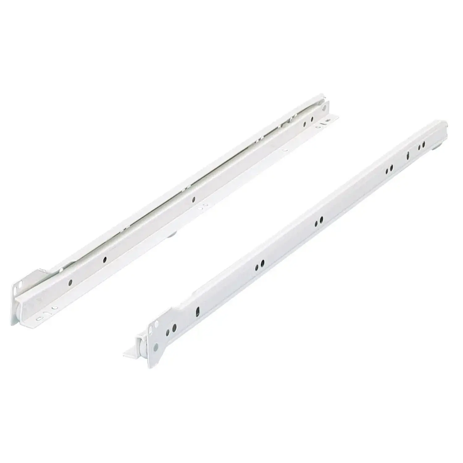 Hettich Částečný rolničkový výsuv FR 302, 20 kg, bílá, 250 mm