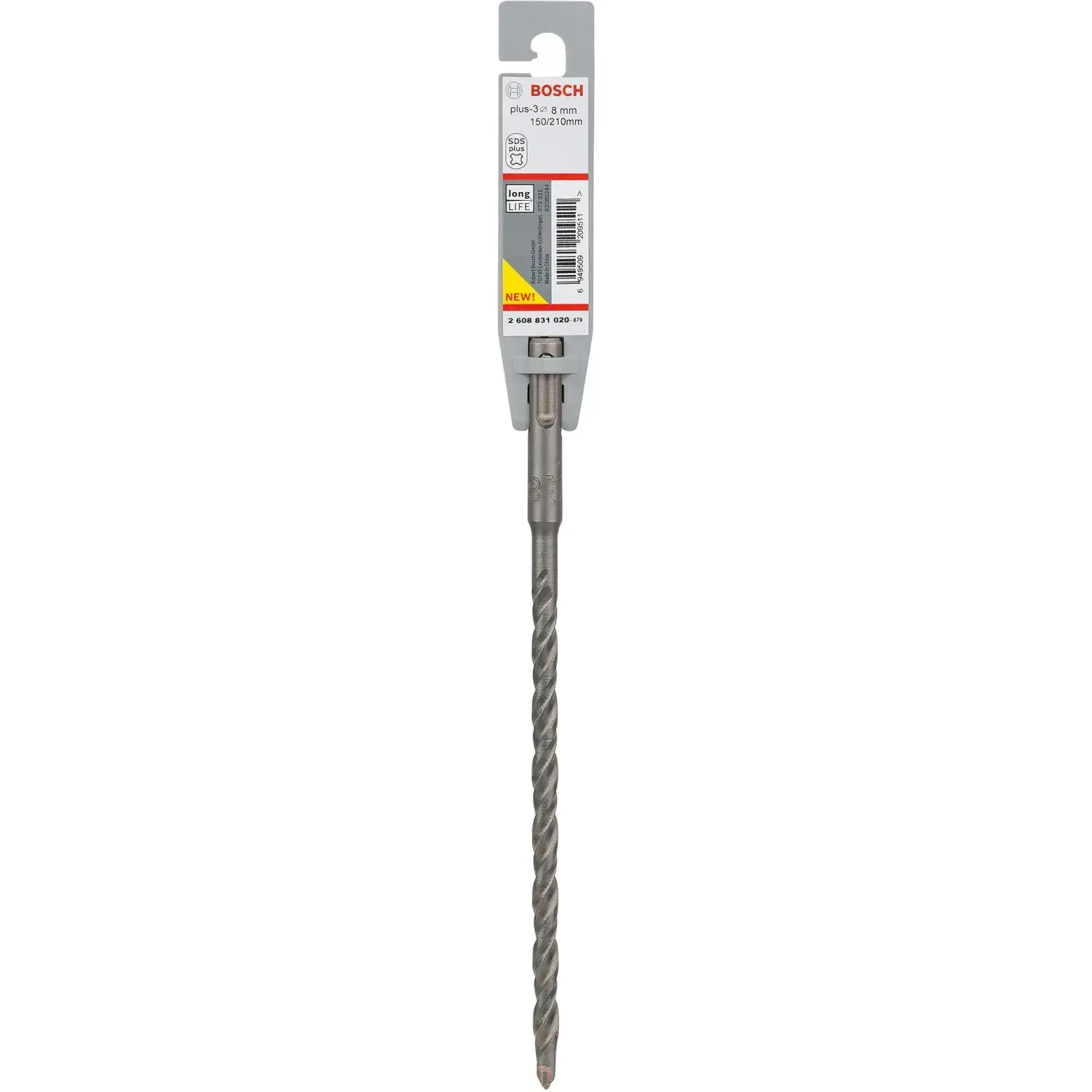 Bosch Vrták do kladiv SDS plus-3 pr. 8 x 150/210 mm (2 608 831 020)