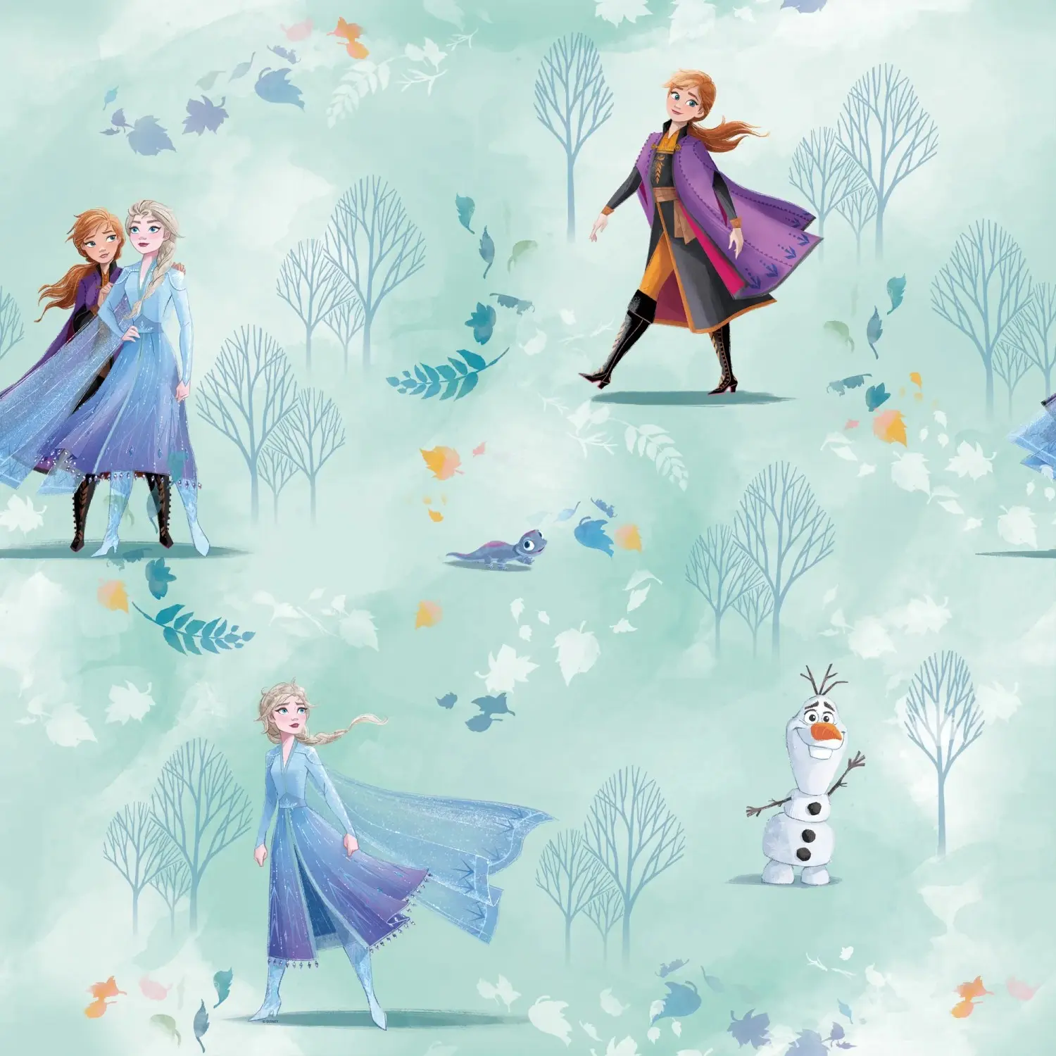Komar Vliesová fototapeta Frozen Fresh Breeze 53 x 10,05 cm