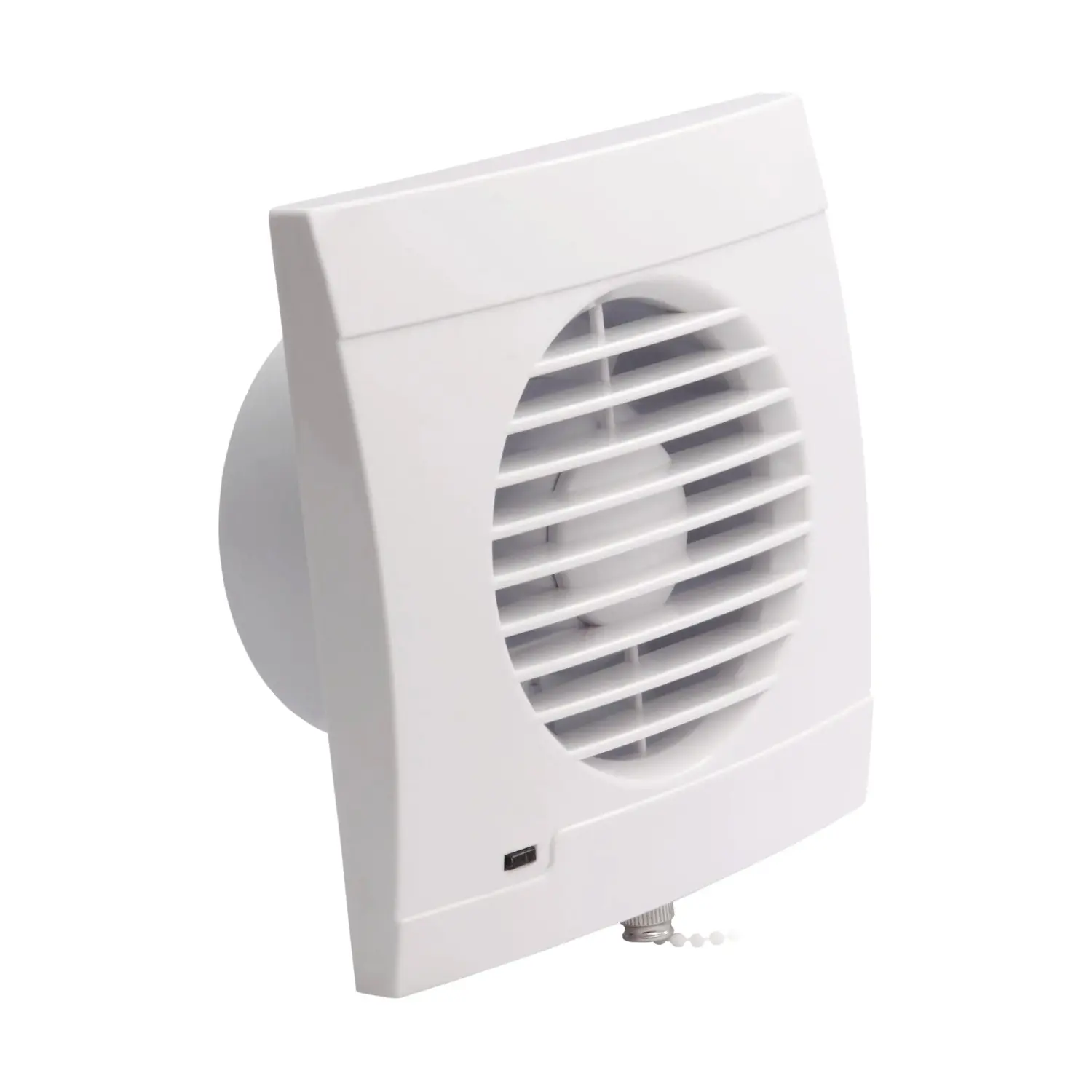 Kanlux Potrubní ventilátor AERO RK100 s kul. ložisky, tahový vypínač, vidlice