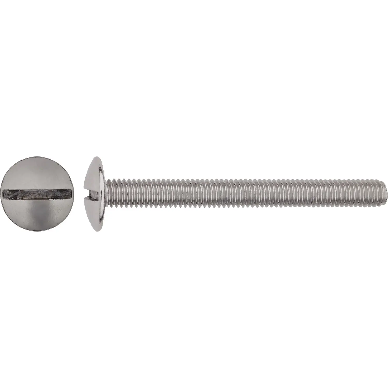 Korčekový šroub s půlkulatou hlavou PZ bíle pozinkovaný M5 x 20 mm, 10 ks