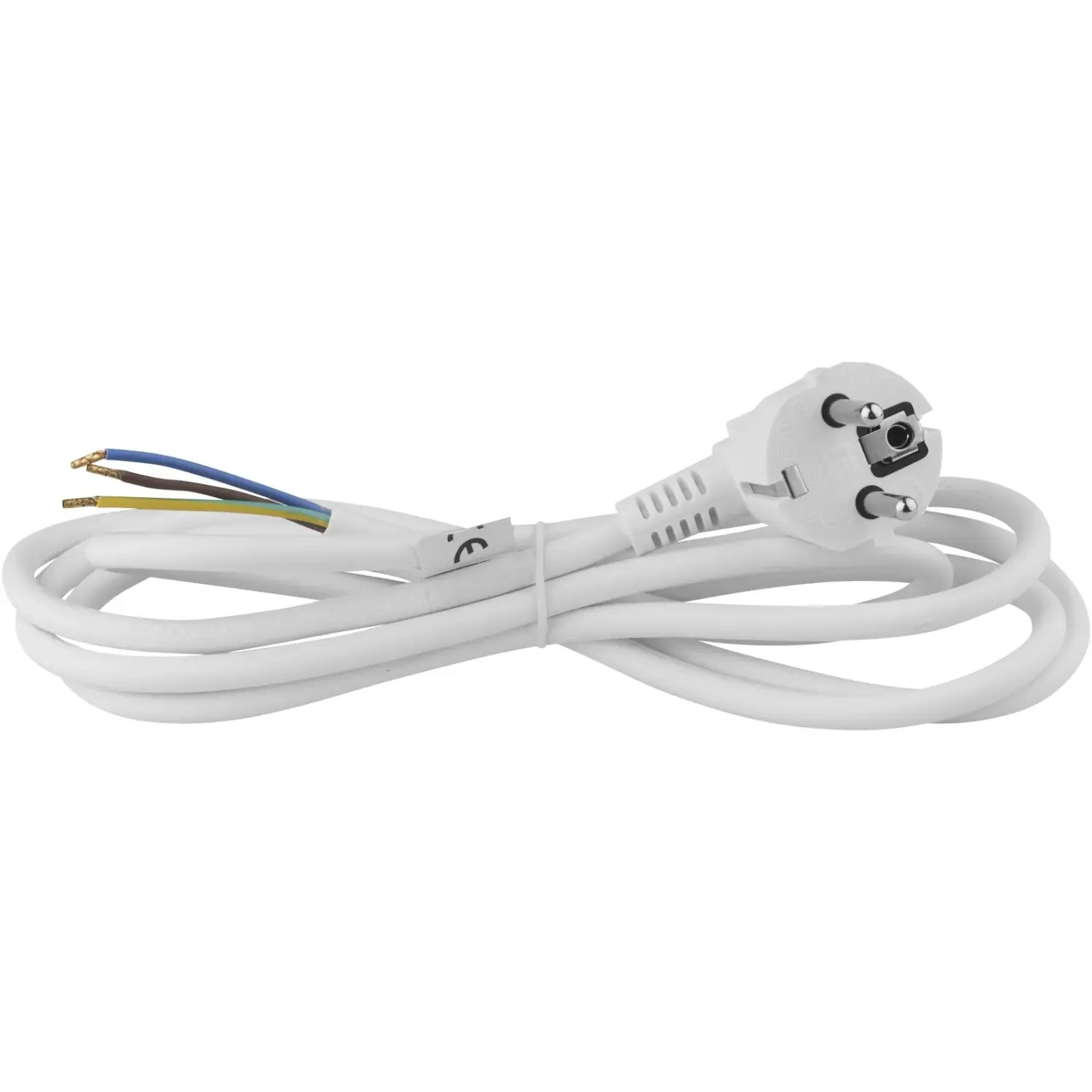 EMOS Flexo šňůra PVC bílá 3 x 0,75 mm, 2 m