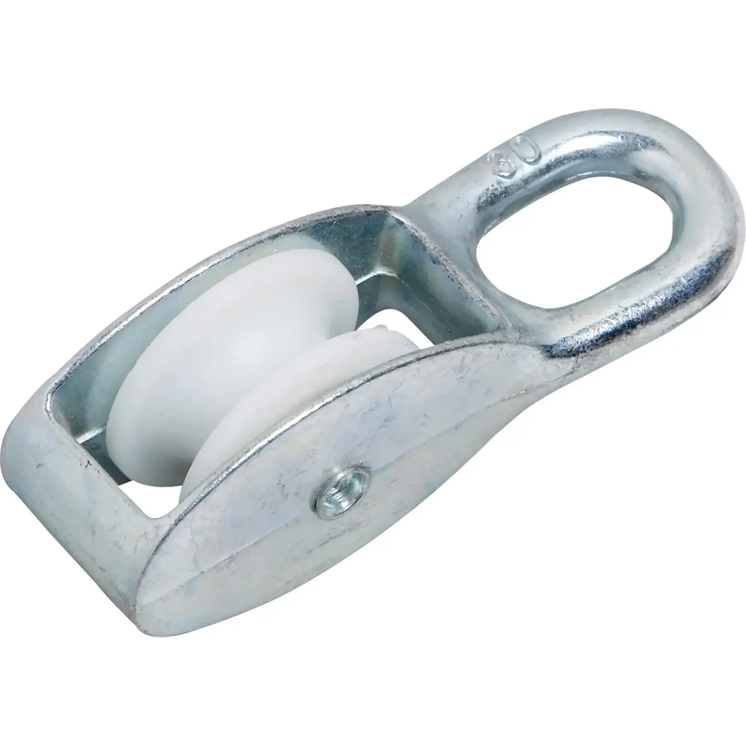 LUX-TOOLS Bloková lanová kladka, pozinkovaná, 30 mm