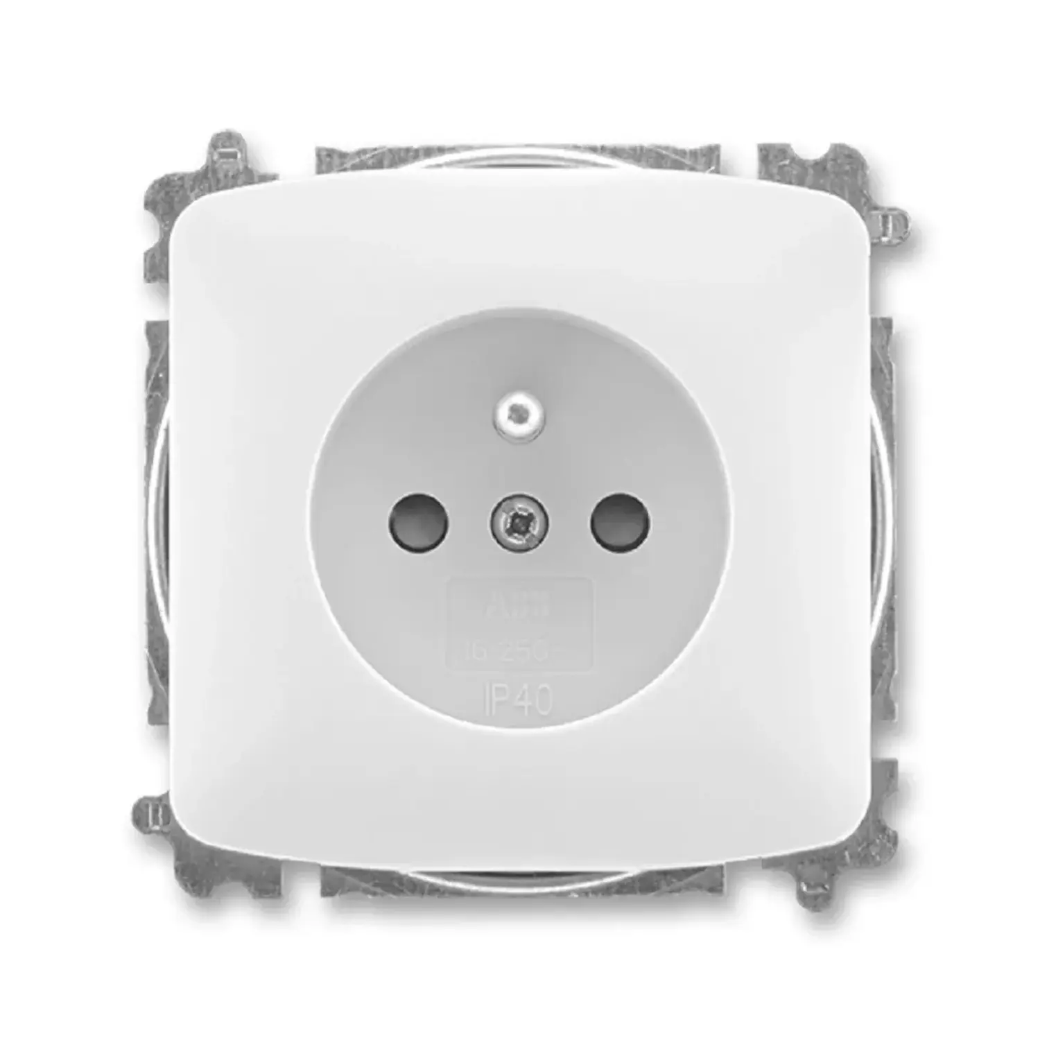 ABB 1násobná zásuvka TANGO 6619A-A06357 B bílá 37 x 73,8 x 73,8 mm