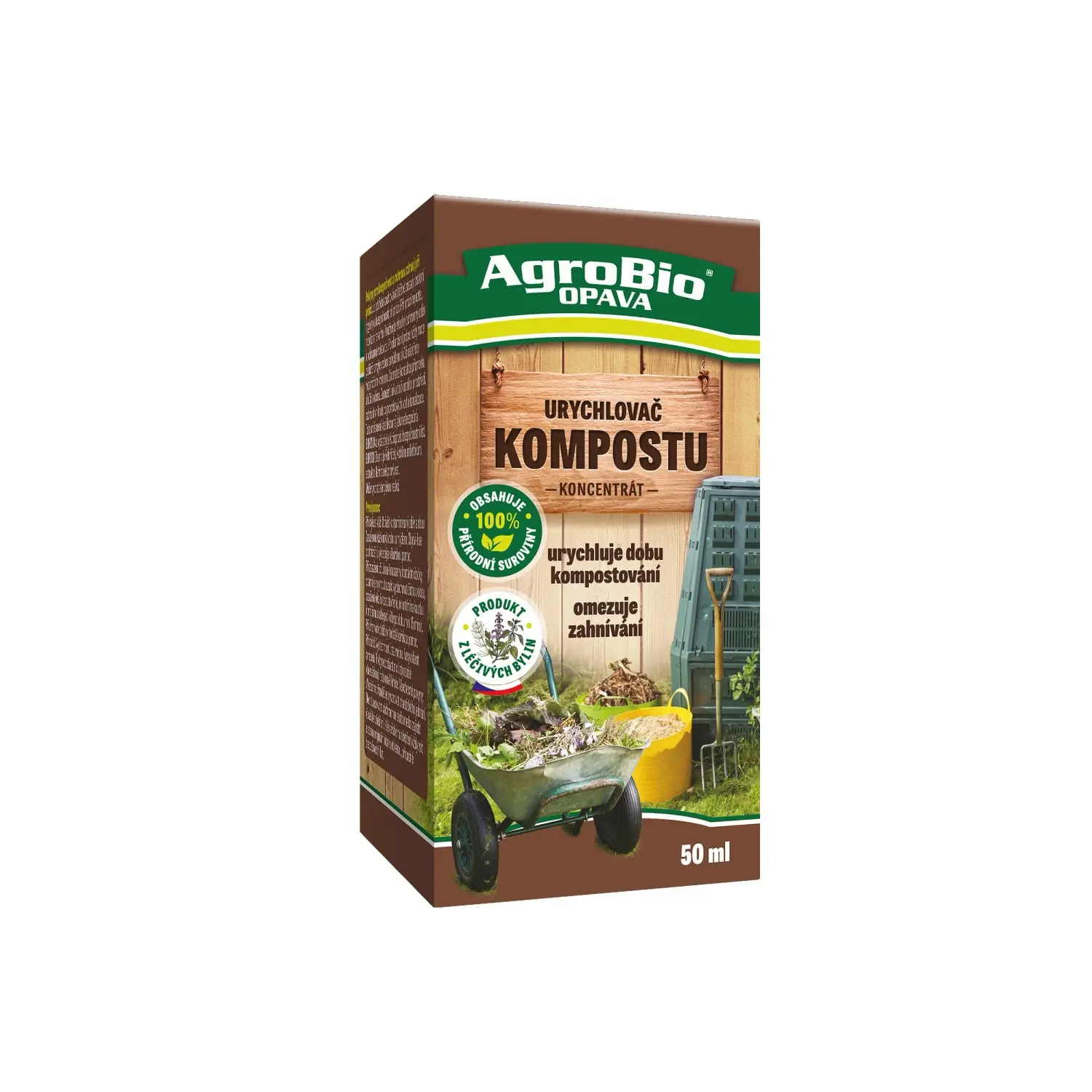 AgroBio Urychlovač kompostu - koncentrát 50 ml