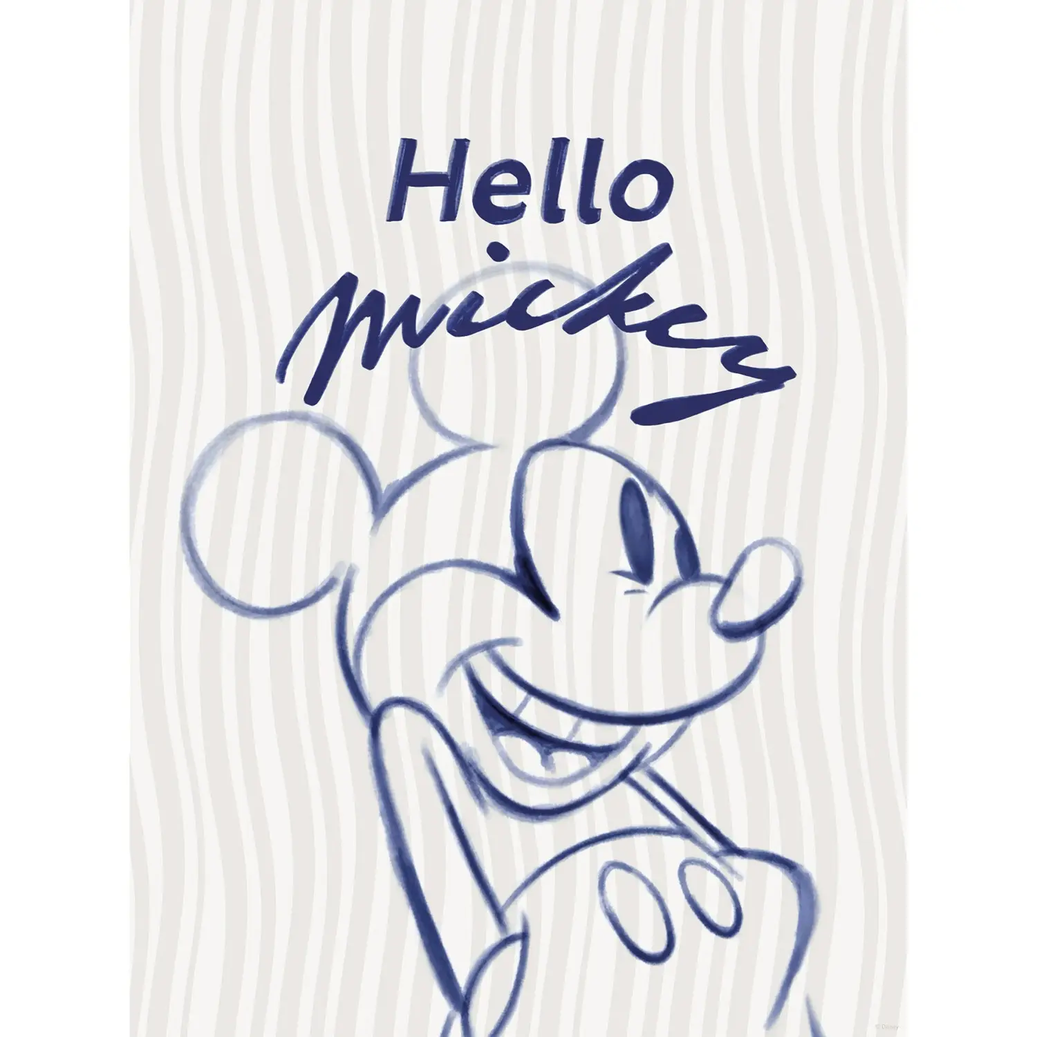 Komar Plakát Disney Mickey Mouse Hello 30 x 40 cm