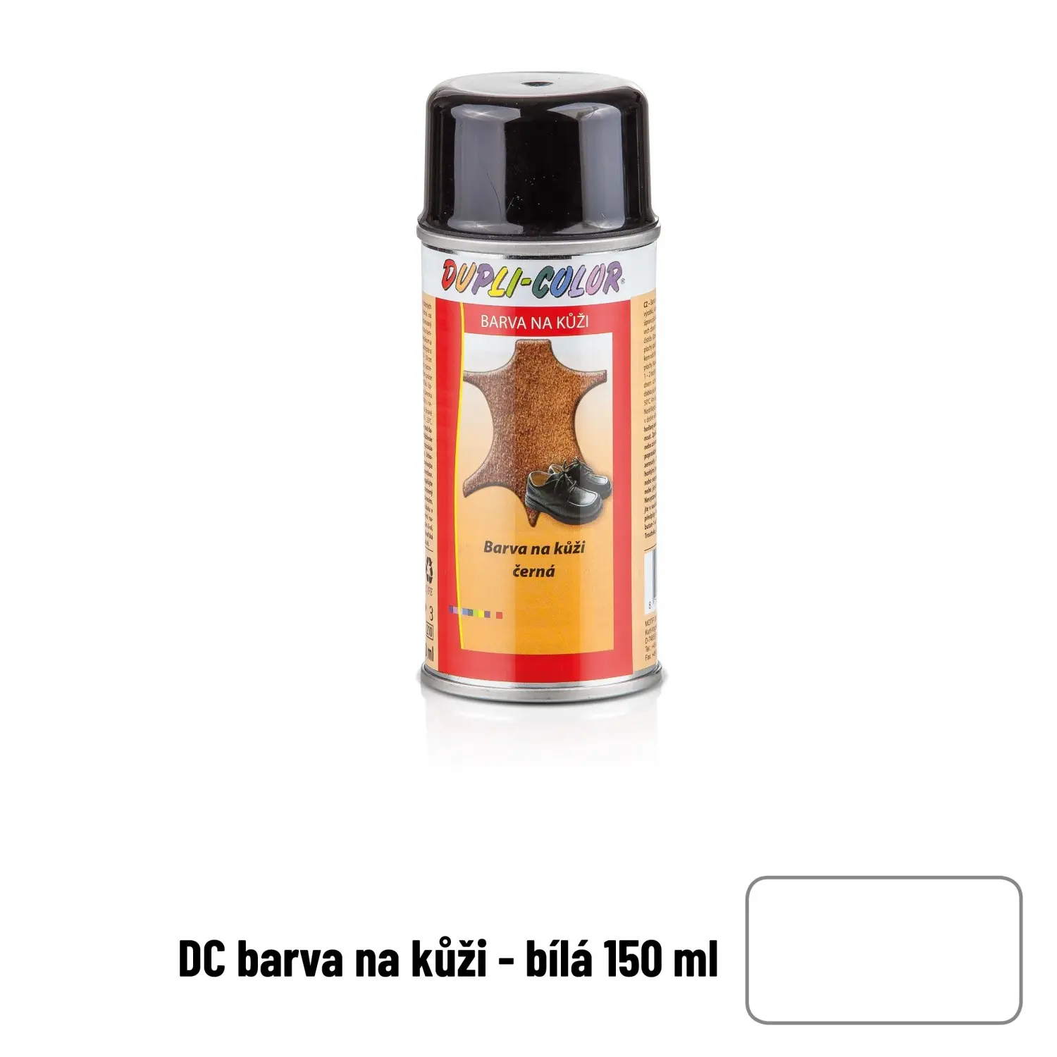 DUPLI-COLOR Barva na kůži ve spreji 150 ml, bílá