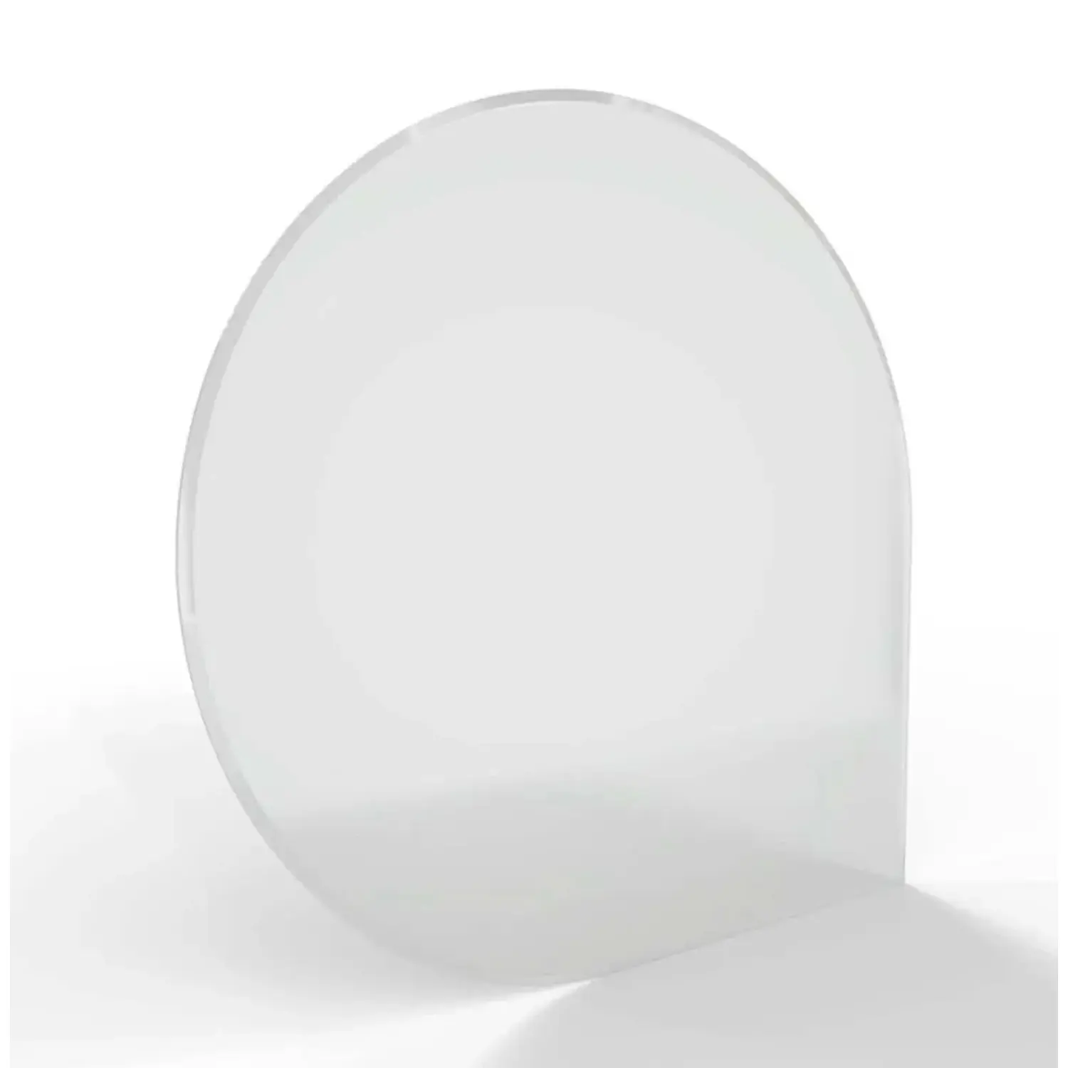 HS Flamingo Sklo pod kamna kapka, čiré, 1100 x 1100 x 6 mm
