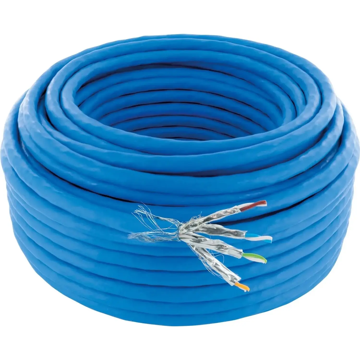 Schwaiger Síťový kabel CAT 8.1 (S/FTP), modrá, 25 m