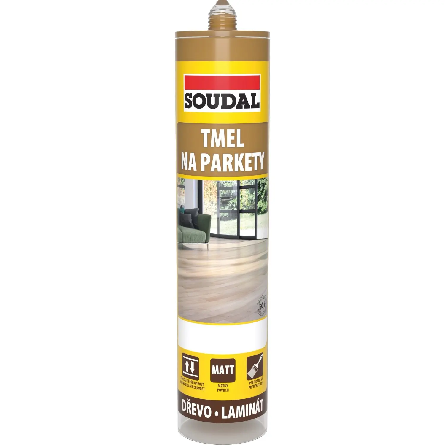 SOUDAL Tmel na parkety třešeň 280 ml