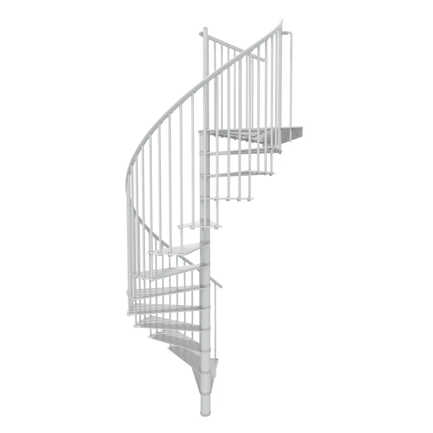 Minka STAIRS Kovové točité schodiště Portofino bílé pr. 140 cm