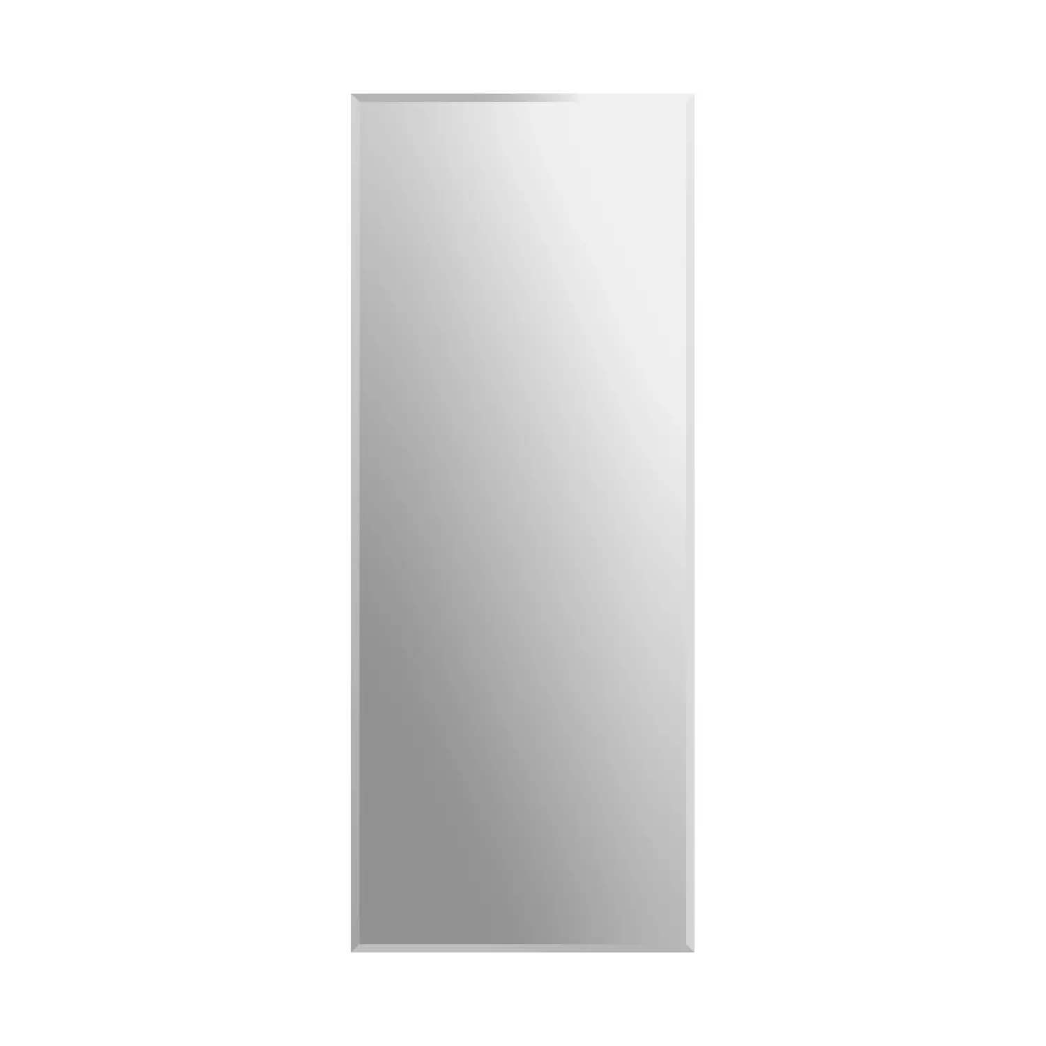 Kristall-Form Zrcadlo Gennil s fazetou stříbrné 40 x 100 cm