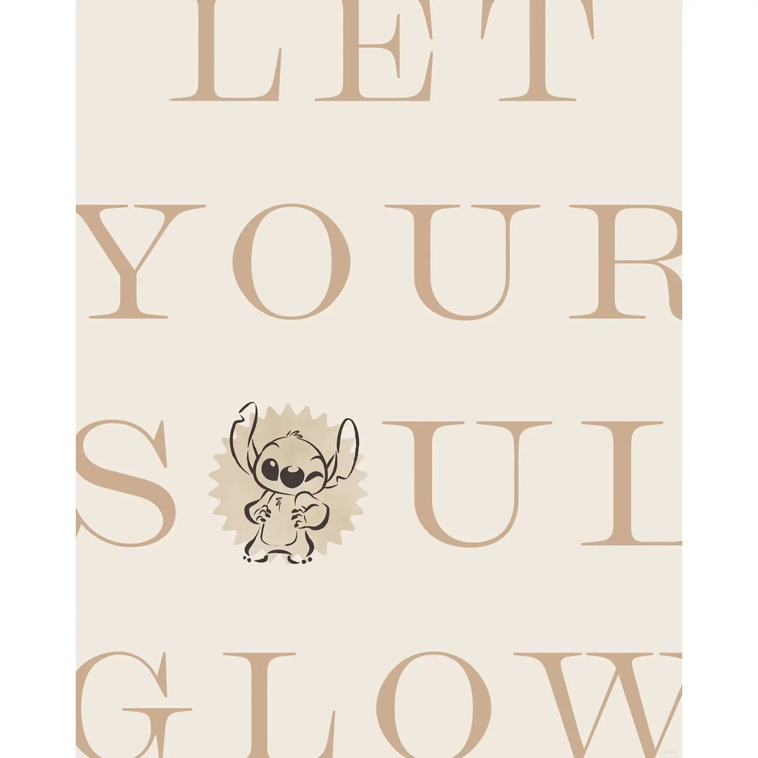 Komar Plakát Disney Lilo and Stitch Soul Glow 40 x 50 cm