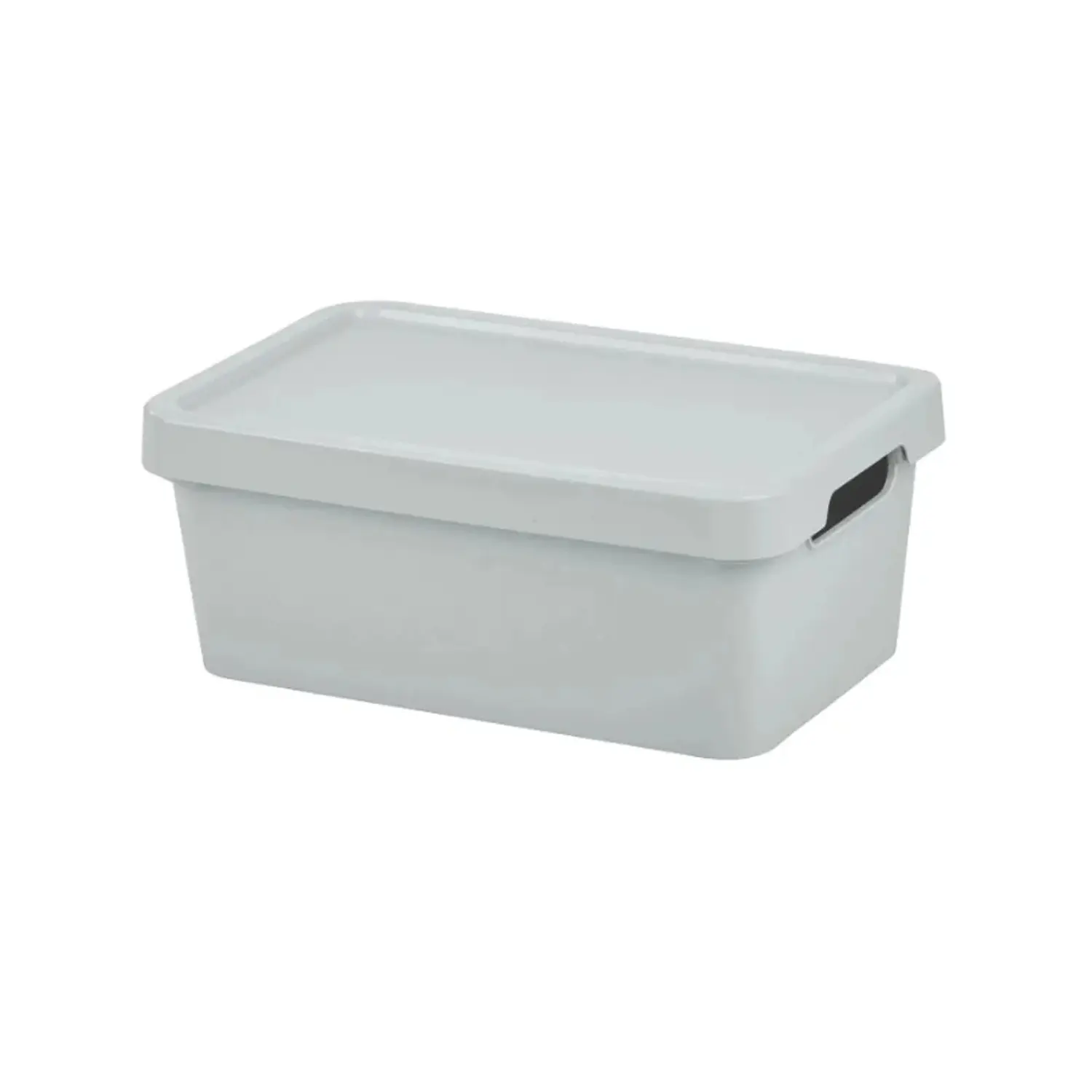 Tontarelli Úložný box s víkem MAYA šedý 4,2 l
