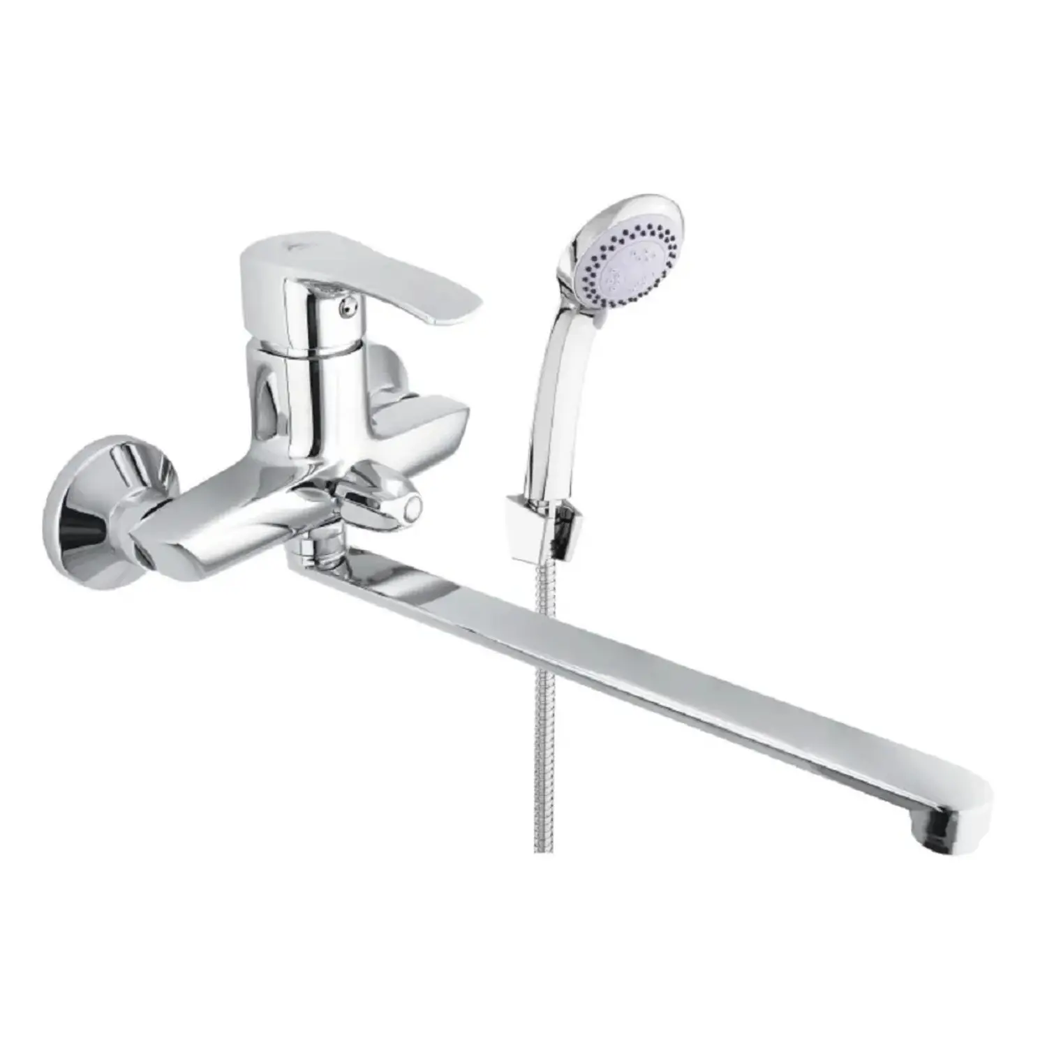 Rubineta Nástěnná vanová baterie Trento-11/C s příslušenstvím, 150 mm, chrom