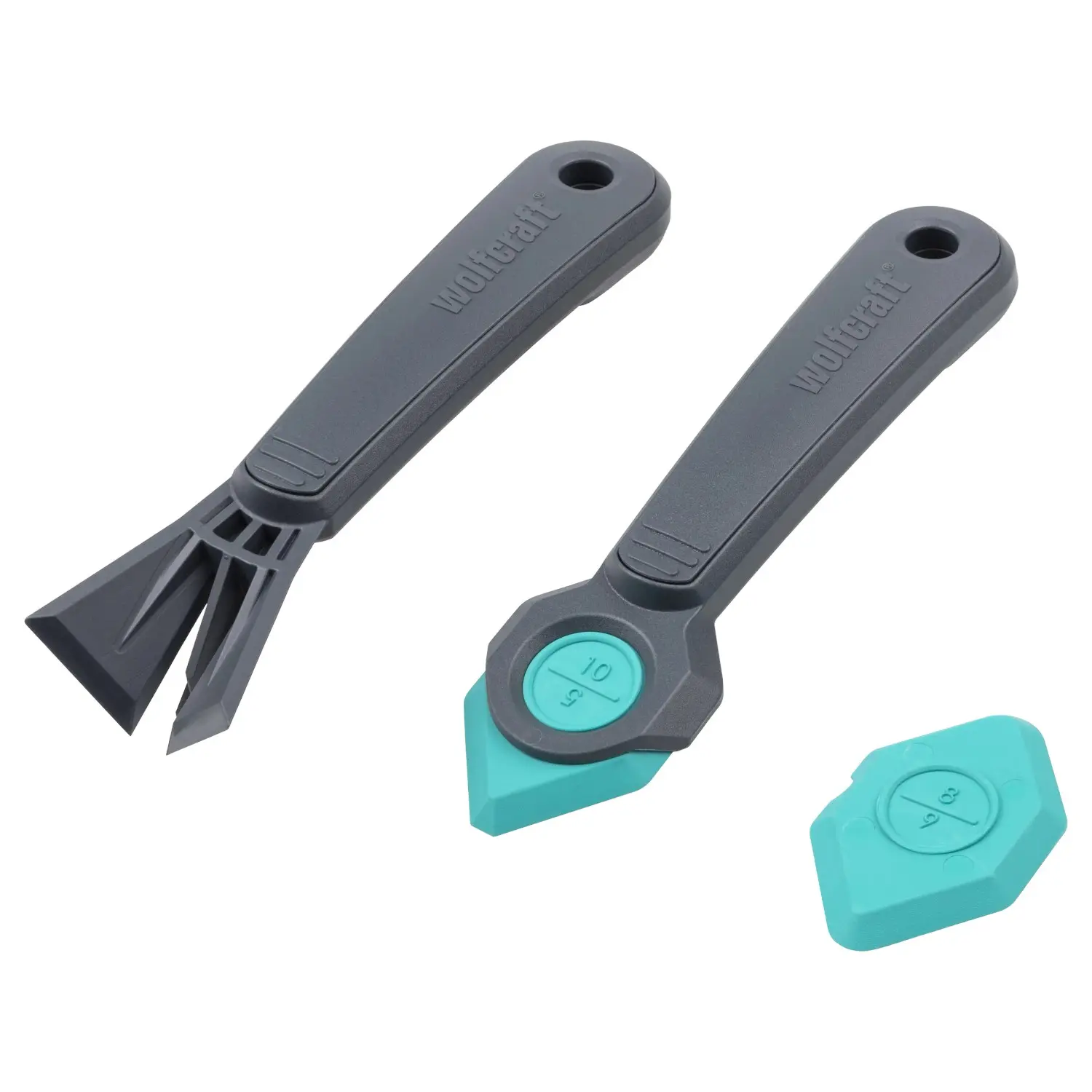Wolfcraft Sada pro renovaci spár vyplněných silikonem a akrylem, 4dílná