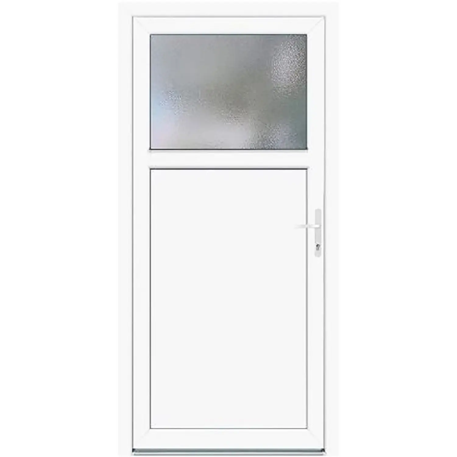 PANTO Plastové vedlejší vchodové dveře K 301 bílé 98 x 198 P