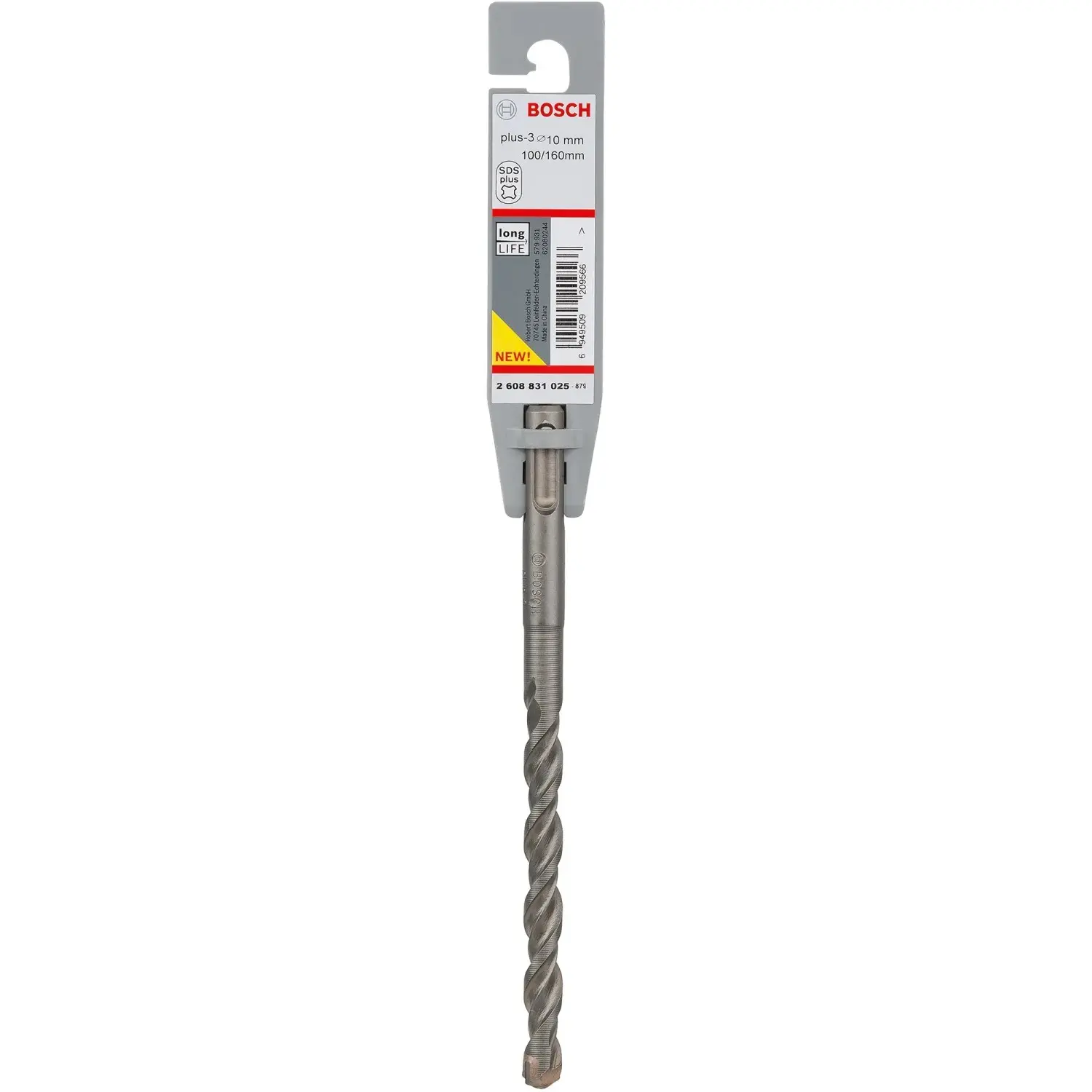 Bosch Vrták do kladiv SDS plus-3 pr. 10 x 100/160 mm (2 608 831 025)