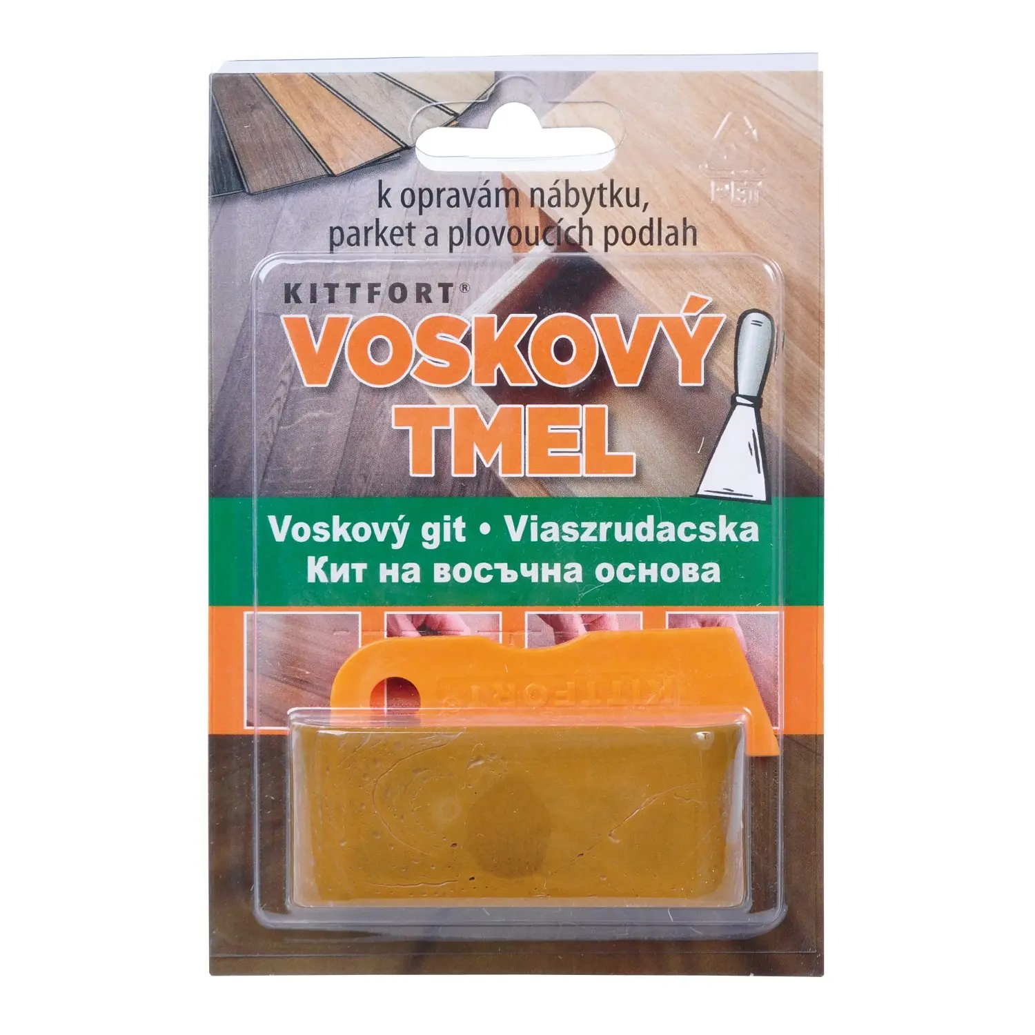 KITTFORT Voskový tmel Profi Smrk- Set - 12 g
