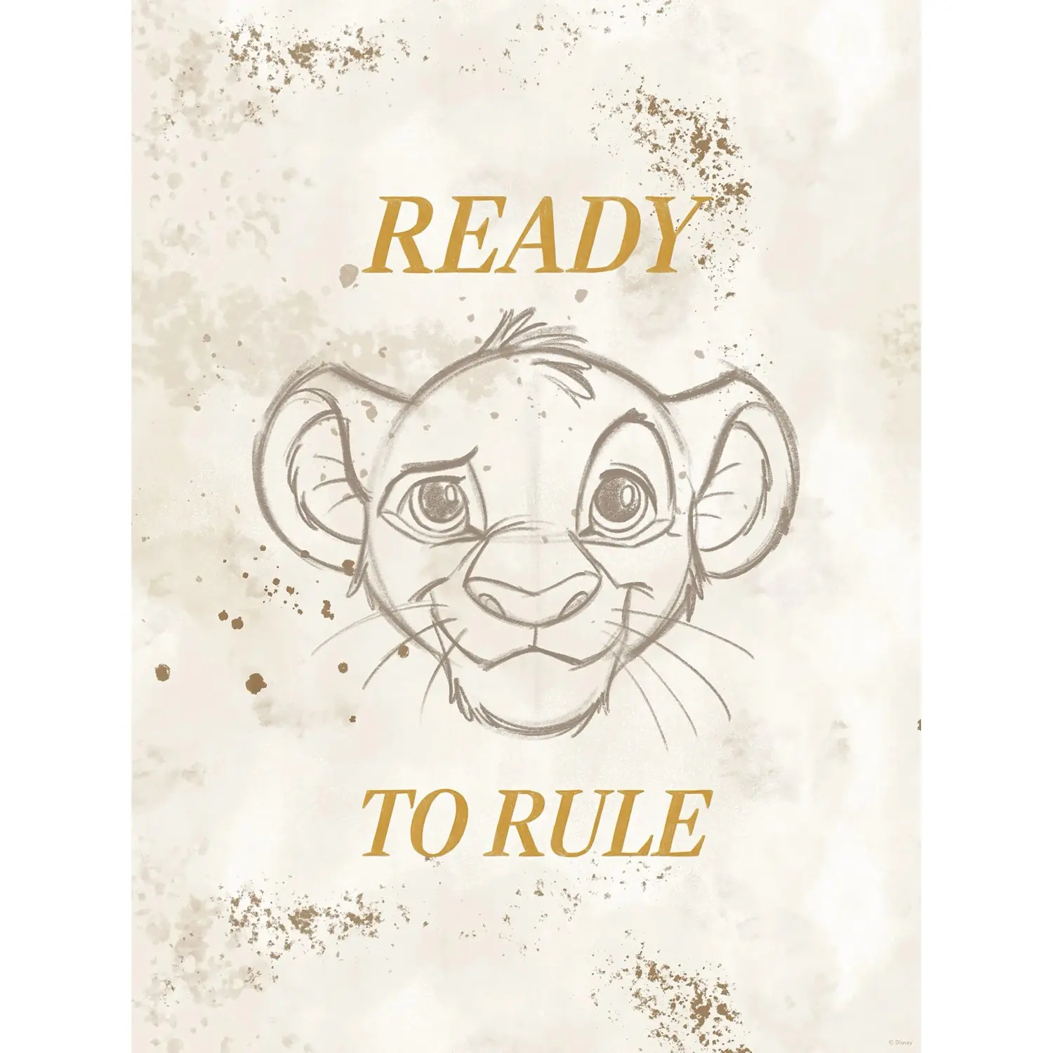 Komar Plakát Disney The Lion King Ready to Rule 30 x 40 cm