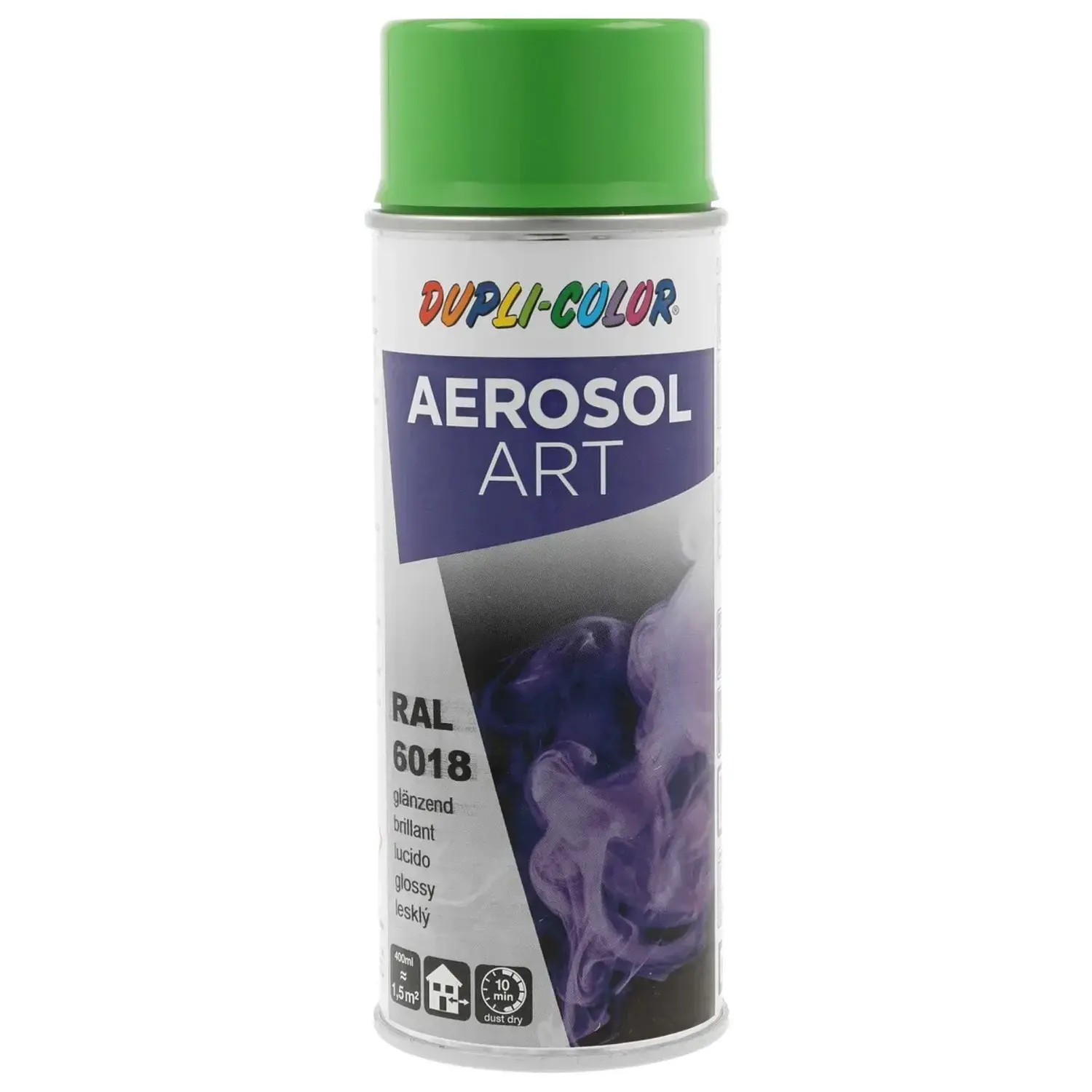 DUPLI-COLOR Lak ve spreji AEROSOL ART (6018) zelenožlutá 400 ml