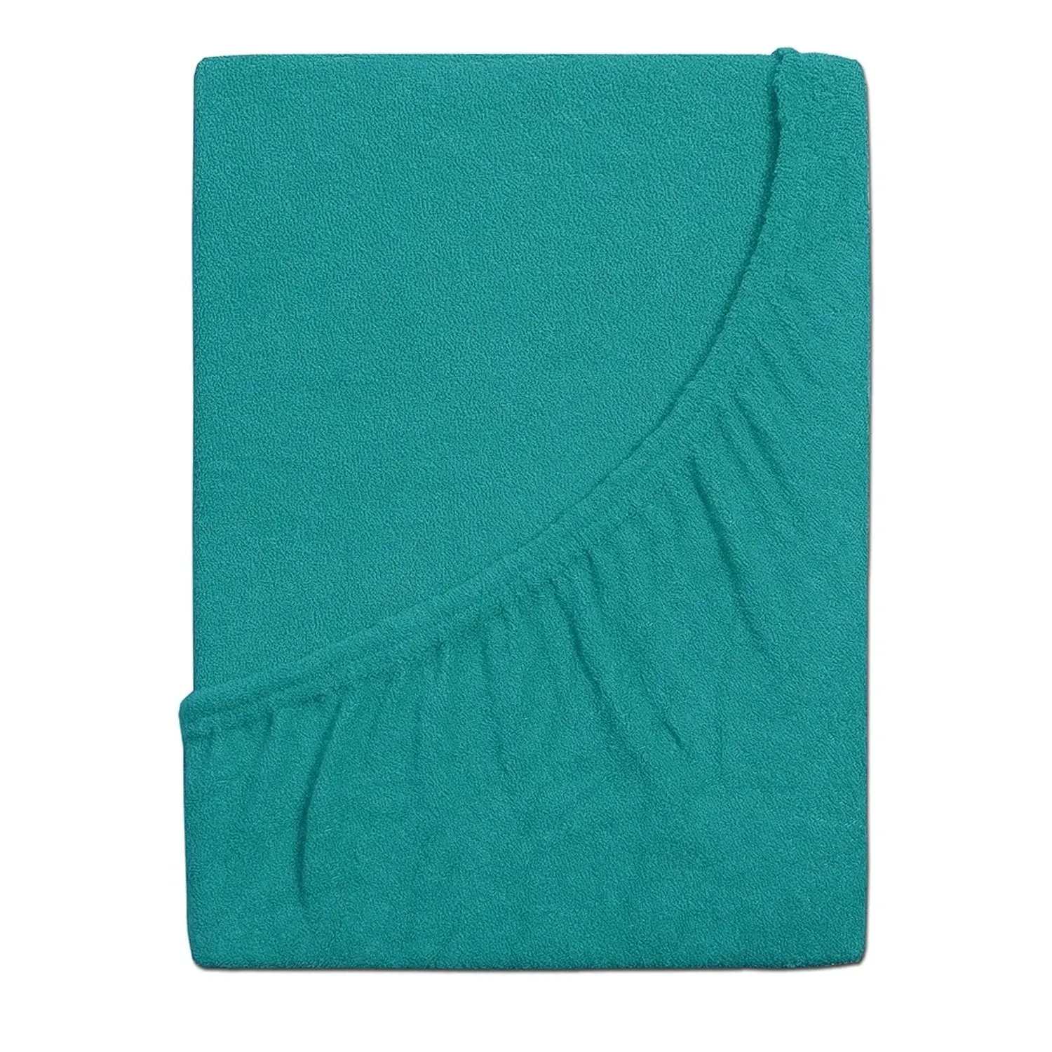 B.E.S. Froté prostěradlo IDEAL aqua 160 x 200 cm