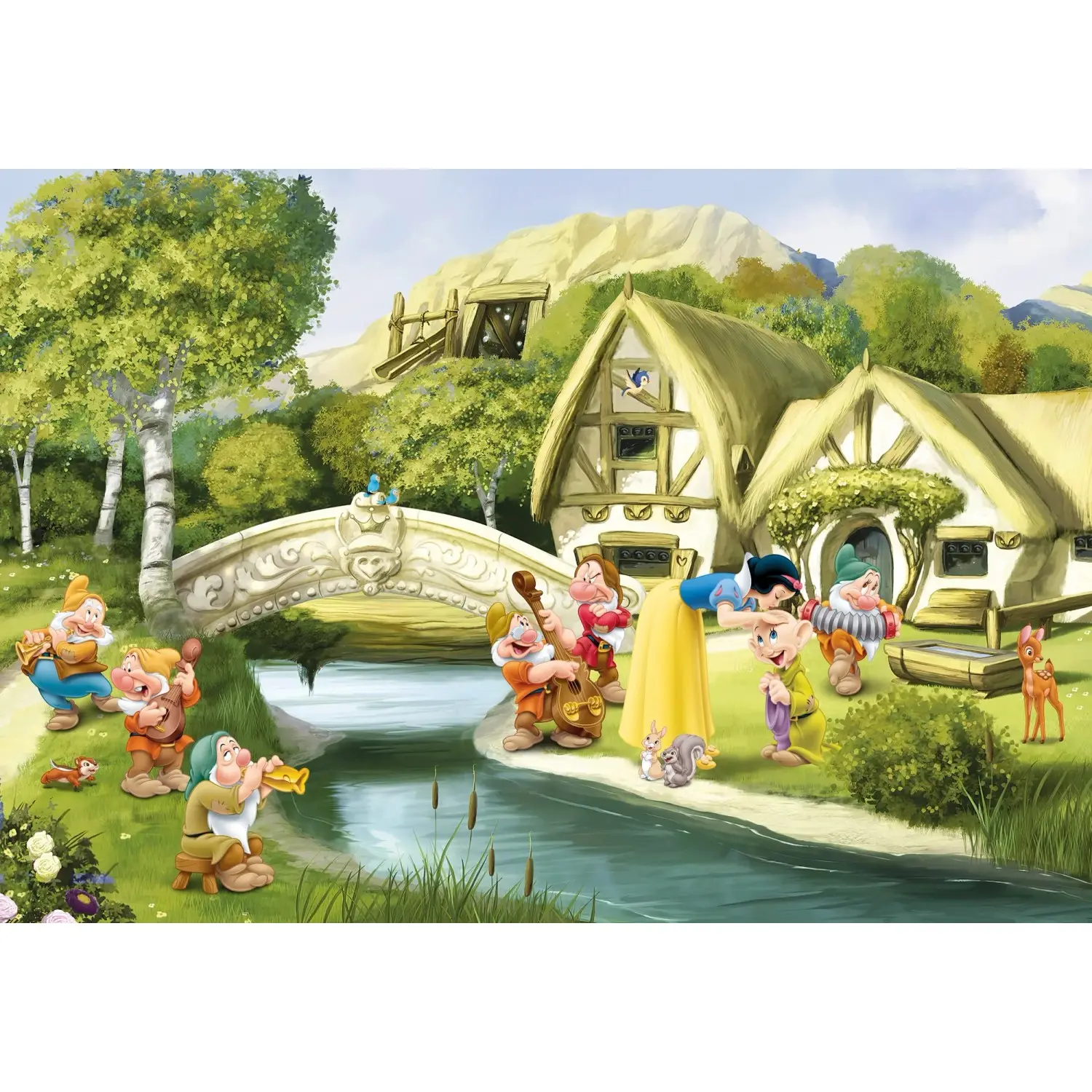 Komar Papírová fototapeta Snowwhite 368 x 254 cm