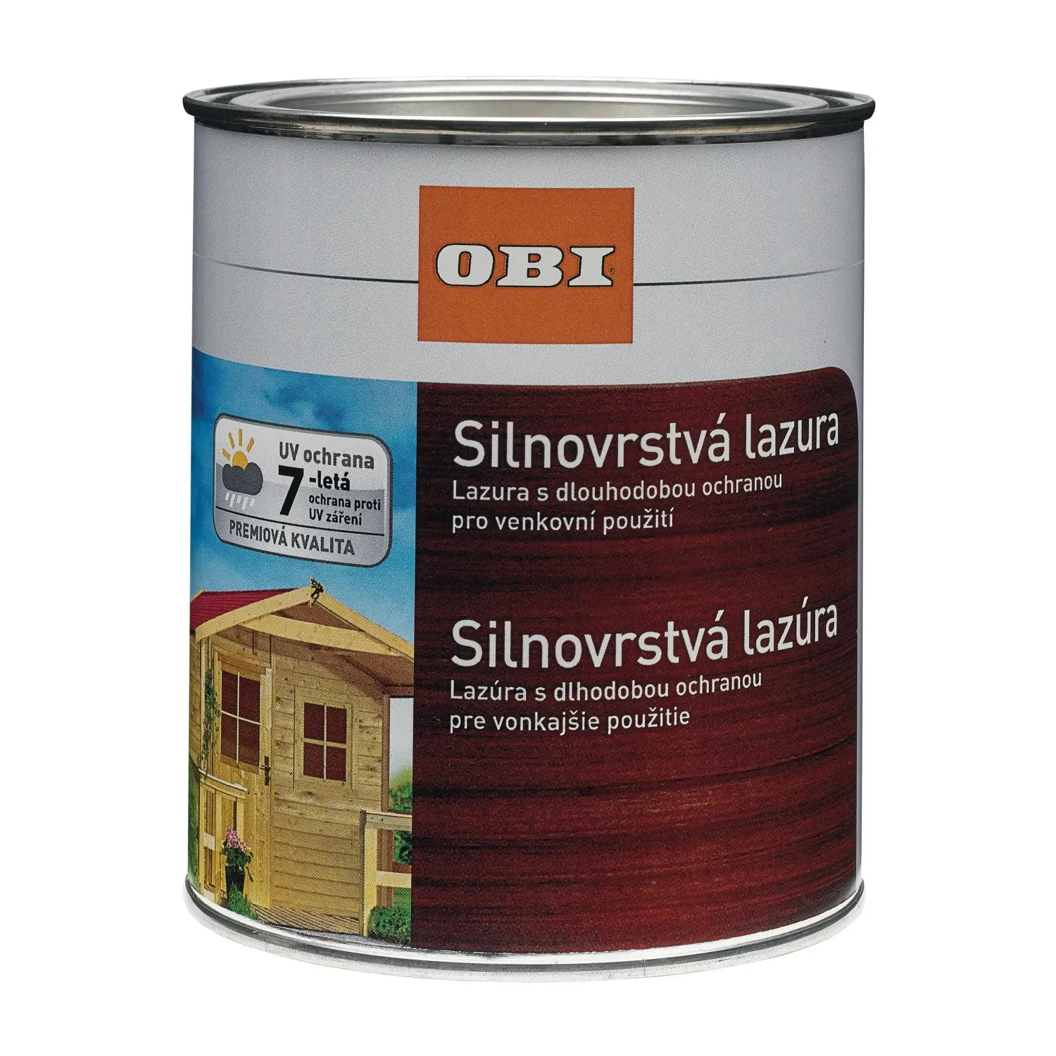 OBI Silnovrstvá lazura pro venkovní použití borovice 375 ml