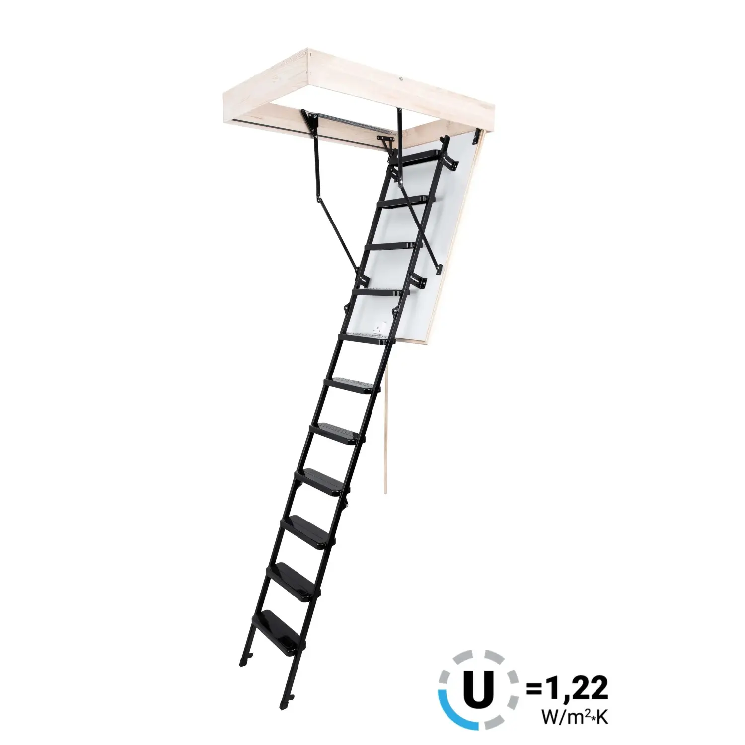OMAN Půdní schody SOLID TERMO, 120 x 55 cm
