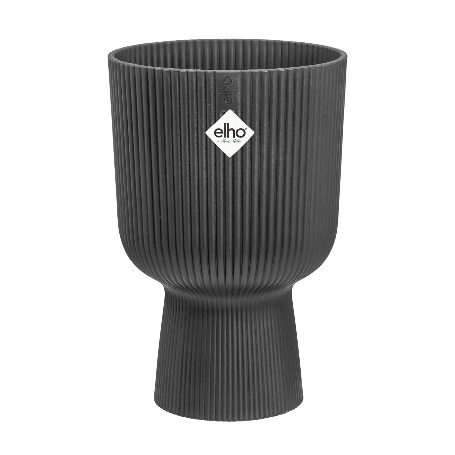 elho Květináč Vibes Fold Coupe antracitový pr. 30 x 45 cm