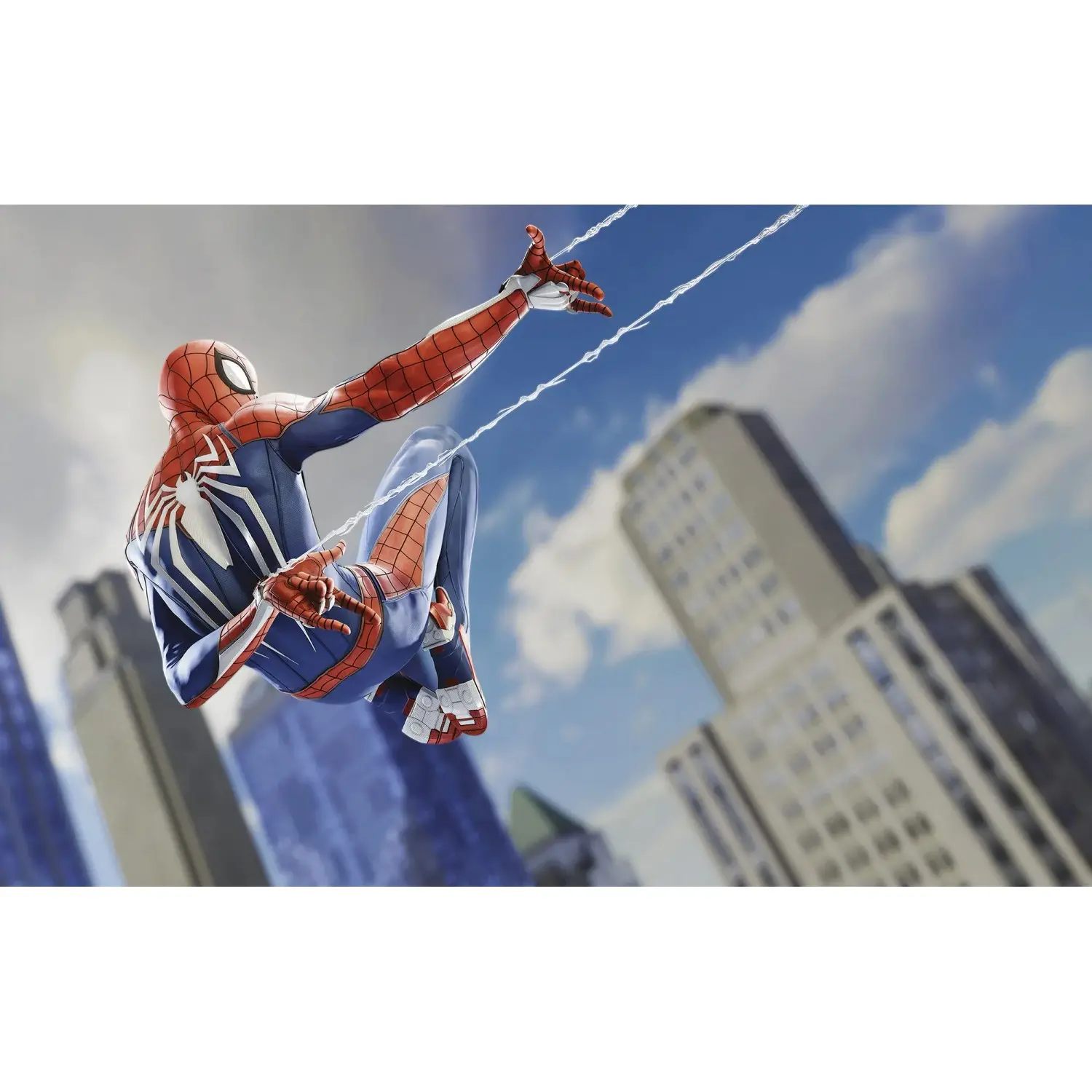 Komar Vliesová fototapeta Marvel Spider-Man Spider Web Shooting 400 x 250 cm