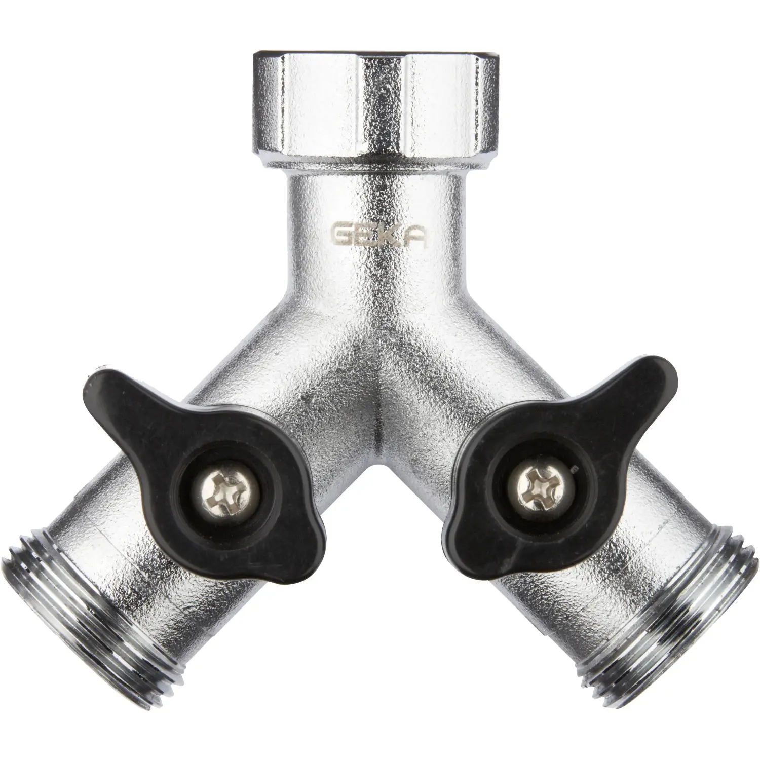 GEKA plus push-fit system Dvoucestný ventil R24,1mm (3/4") - 2x Rp26,4mm (3/4")