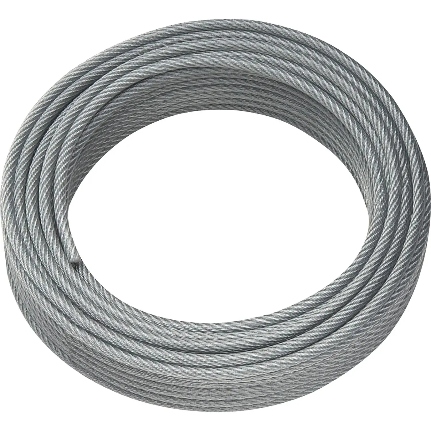 LUX-TOOLS Drátěné lano pozinkovaná ocel s pláštěm z PVC, pr. 3/4 mm x 15 m