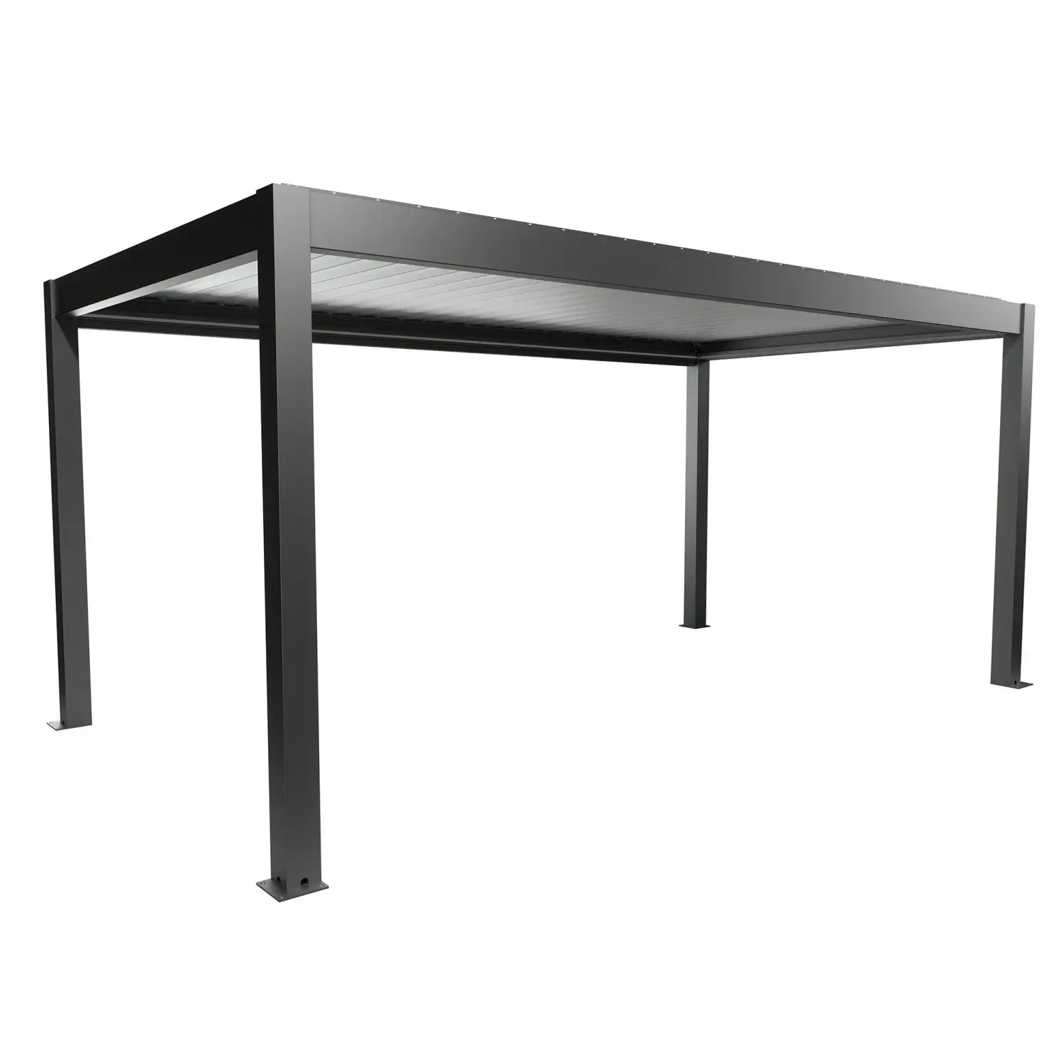 Biohort Pergola 5,5 x 3 tmavě šedá/stříbrná 552,5 x 312 cm