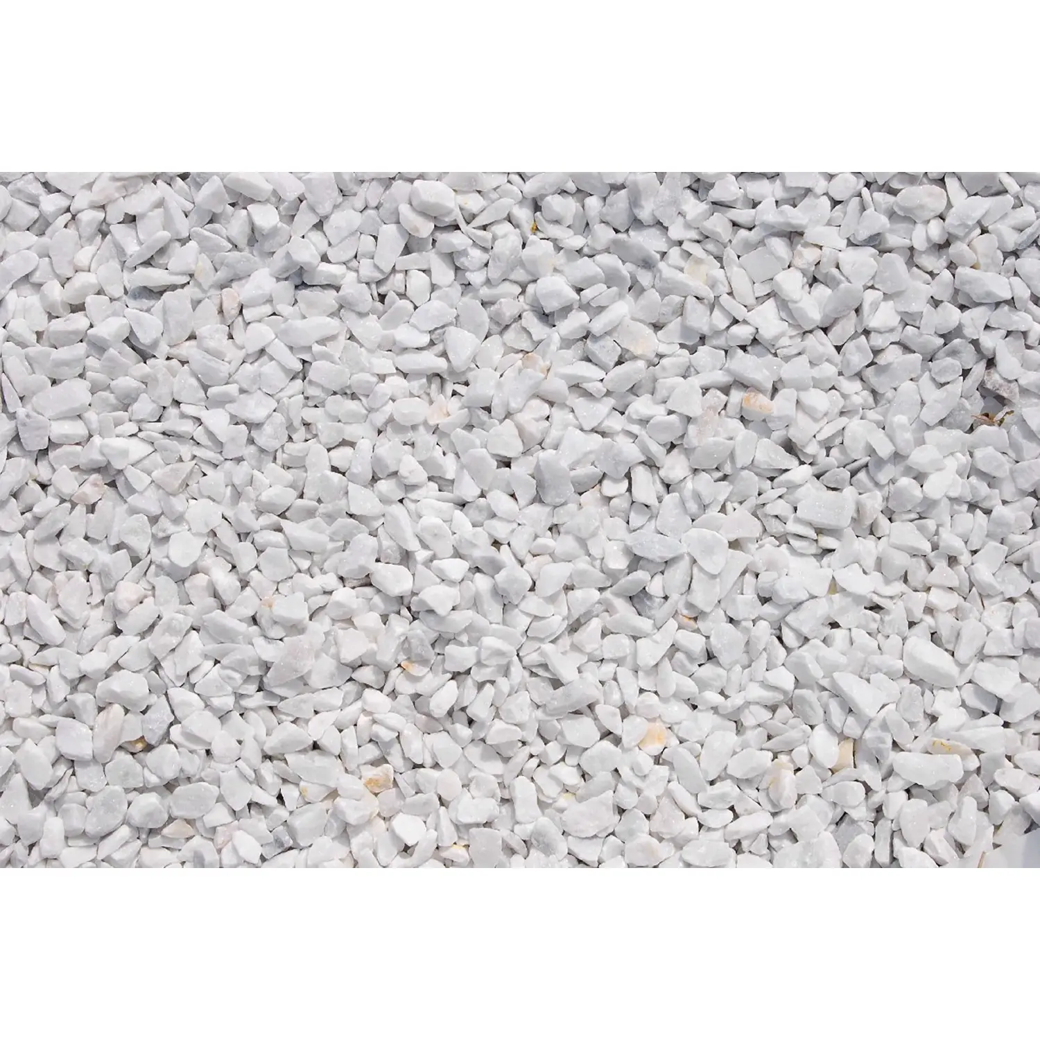 Mramorová drť carrarská bílá 9-12 mm 10 kg PE pytel
