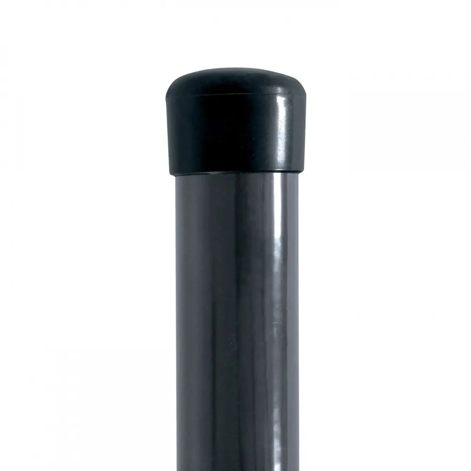PILECKÝ Plotový sloupek IDEAL Zn+PVC antracitový, pr. 48 x 2400 mm
