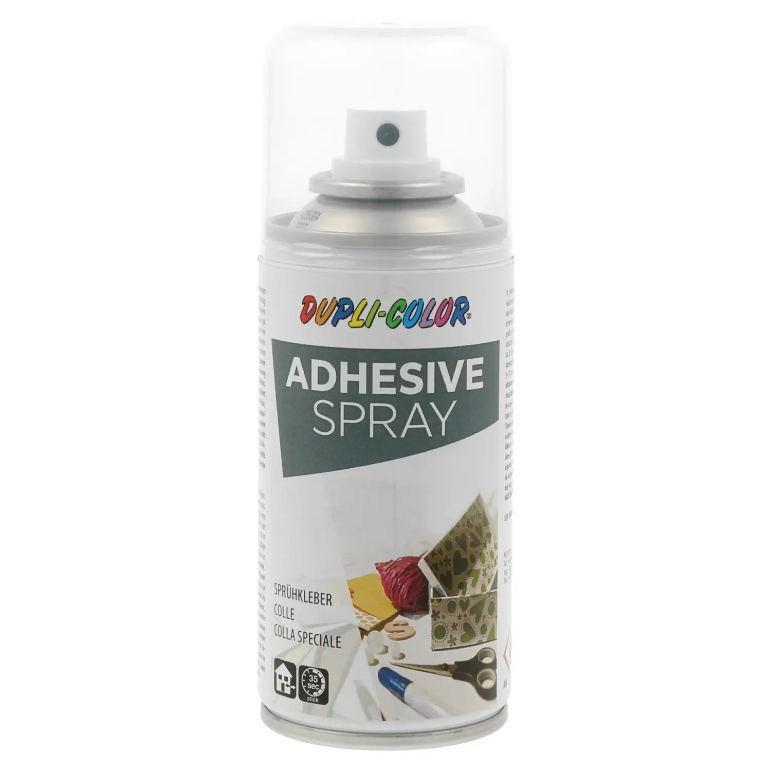 DUPLI-COLOR Univerzální lepidlo ve spreji ADHESIVE SPRAY transparentní 150 ml