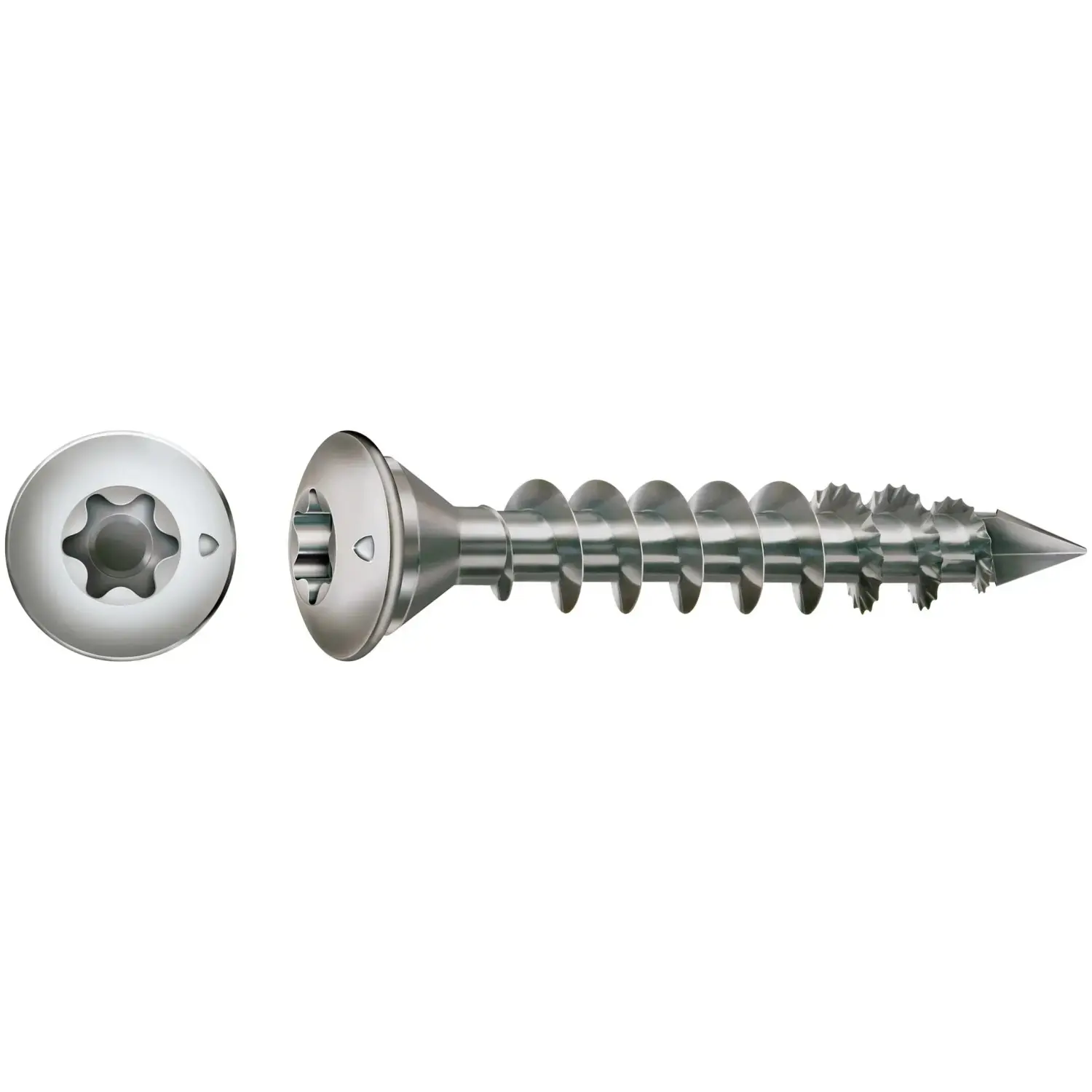 Spax Vrut sloupkový stř. hlava T-Star+ T40 CUT plný závit ocel A1 8x50 mm 25 ks