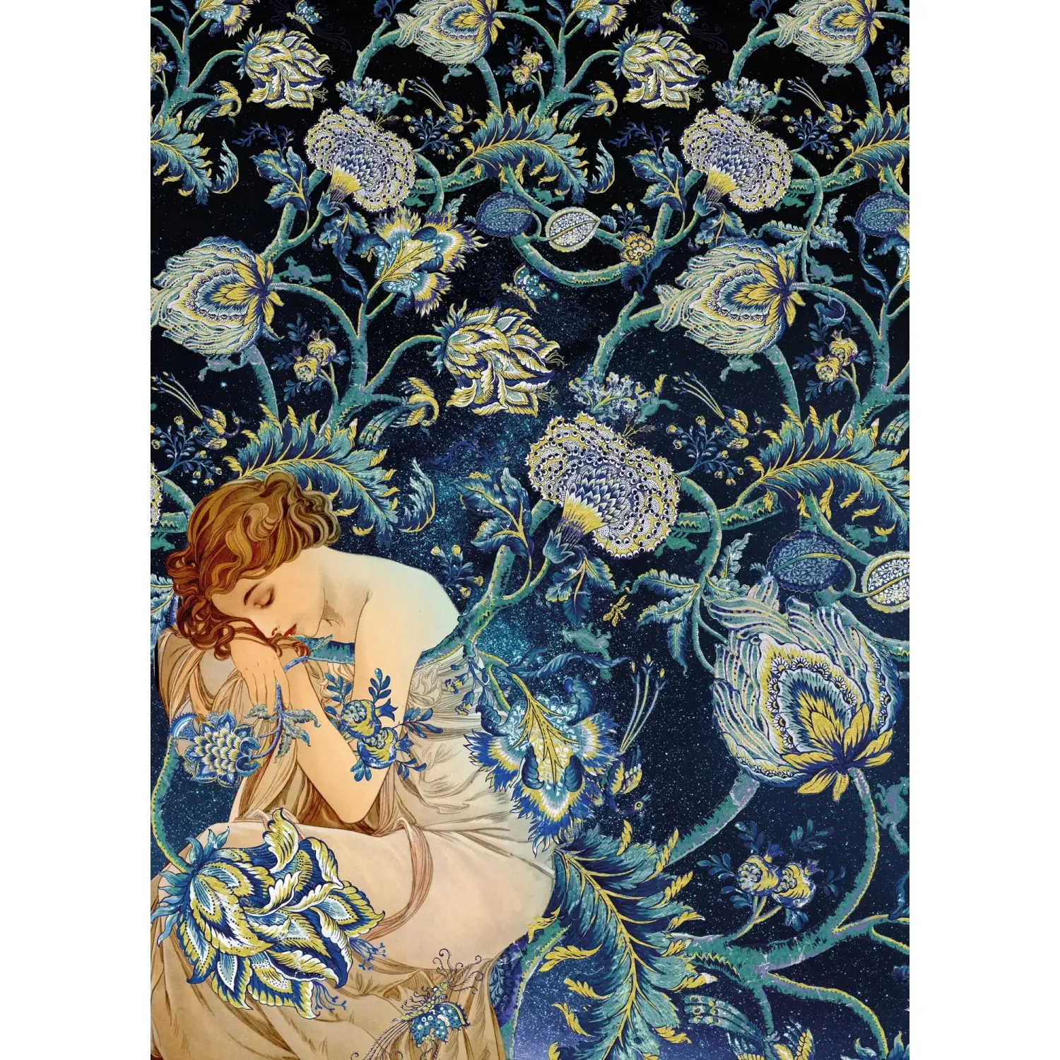 Komar Vliesová fototapeta Femme d'Or 200 x 280 cm