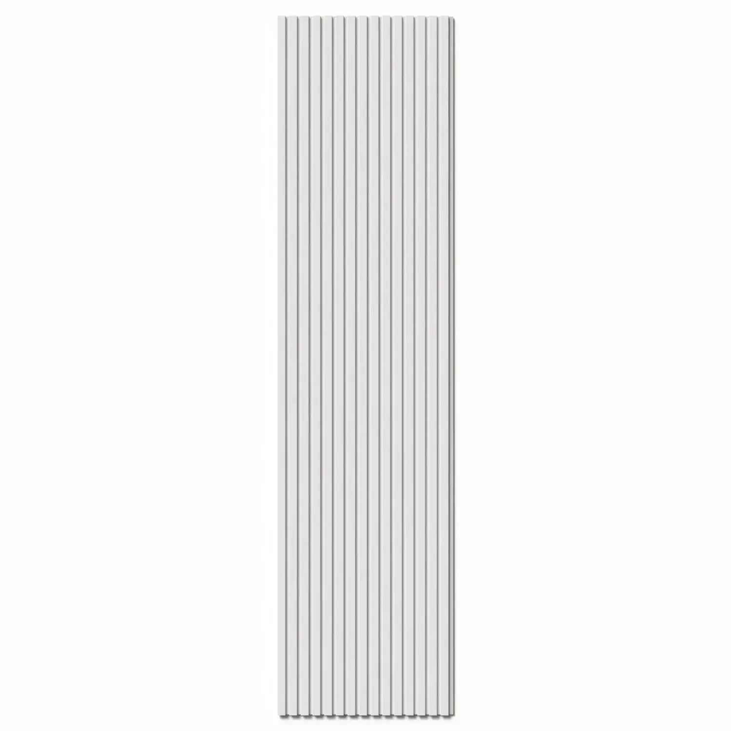 Denpanels Akustický panel FOILED Bílý bílá plsť 240 x 60 x 2 cm