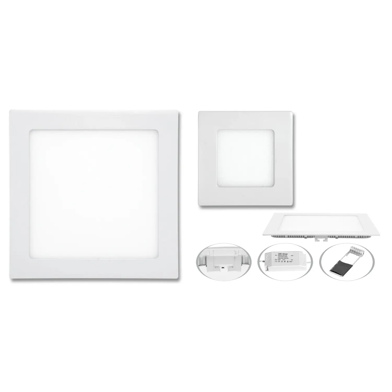 Ecolite LED vestavné svítidlo RAFA 120 x 120 mm