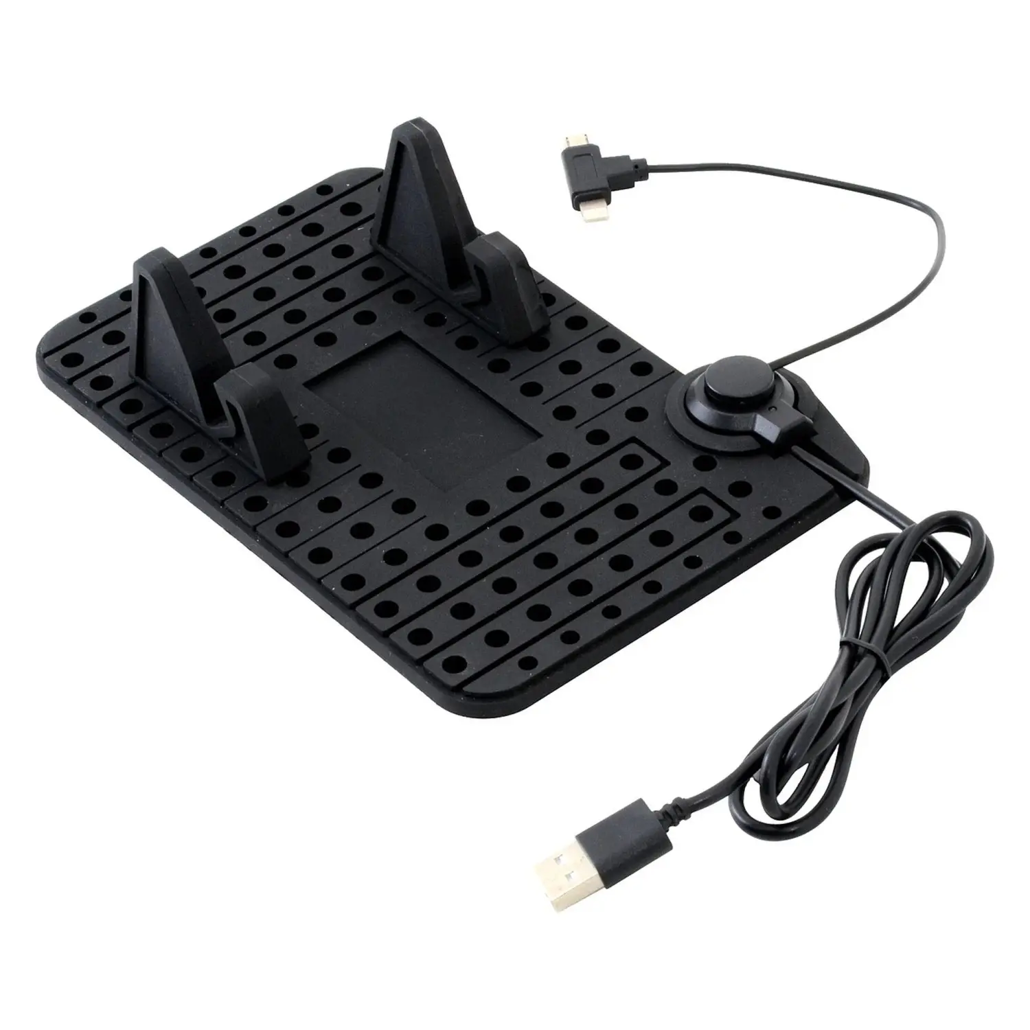 COMPASS Držák telefonu s podložkou micro USB